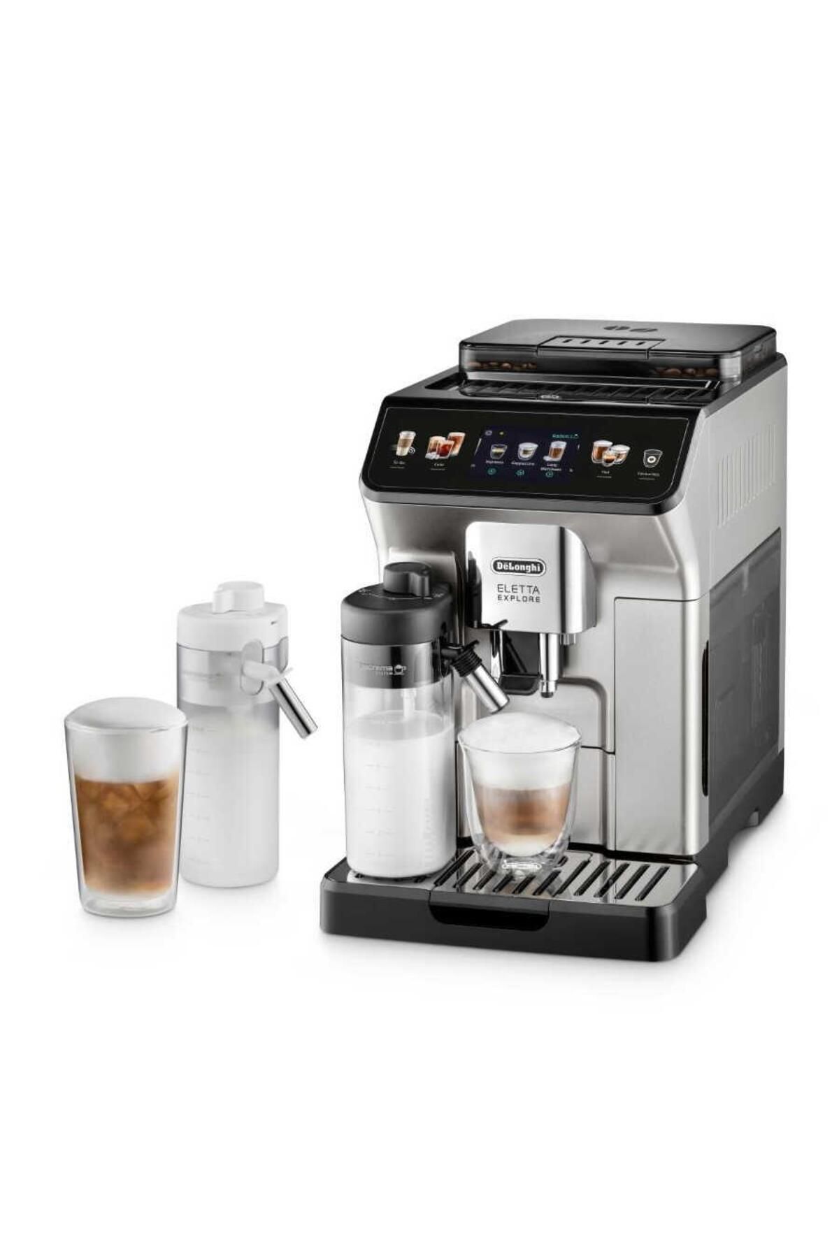 DELONGHİ-Delonghi Eletta Explore Ecam450.55.S - Fully Automatic Espresso Machine 6