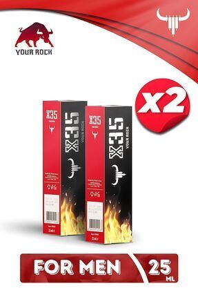 X35 YOUR ROCK Erkek Uzun Deneyim Masaj Sprey - Long Time Massage Sprey Formen...
