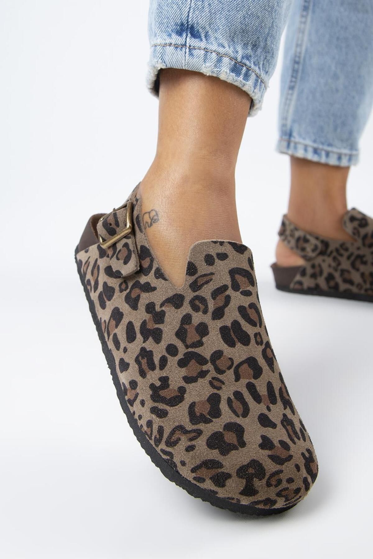 صندل زنانه قهوه ای Manijero | MNJ.143 اورجینال - تصویر 4