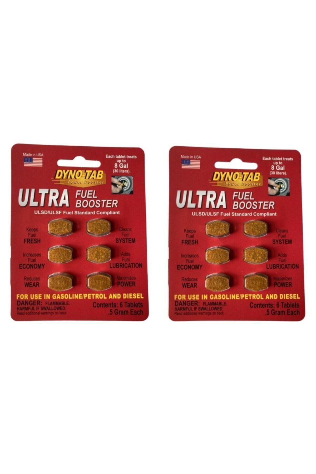 DYNO TAB Ultra Yakıt Güçlendirici Ve Sistem Temizleyici (BENZİN & DİZEL) 2li Set