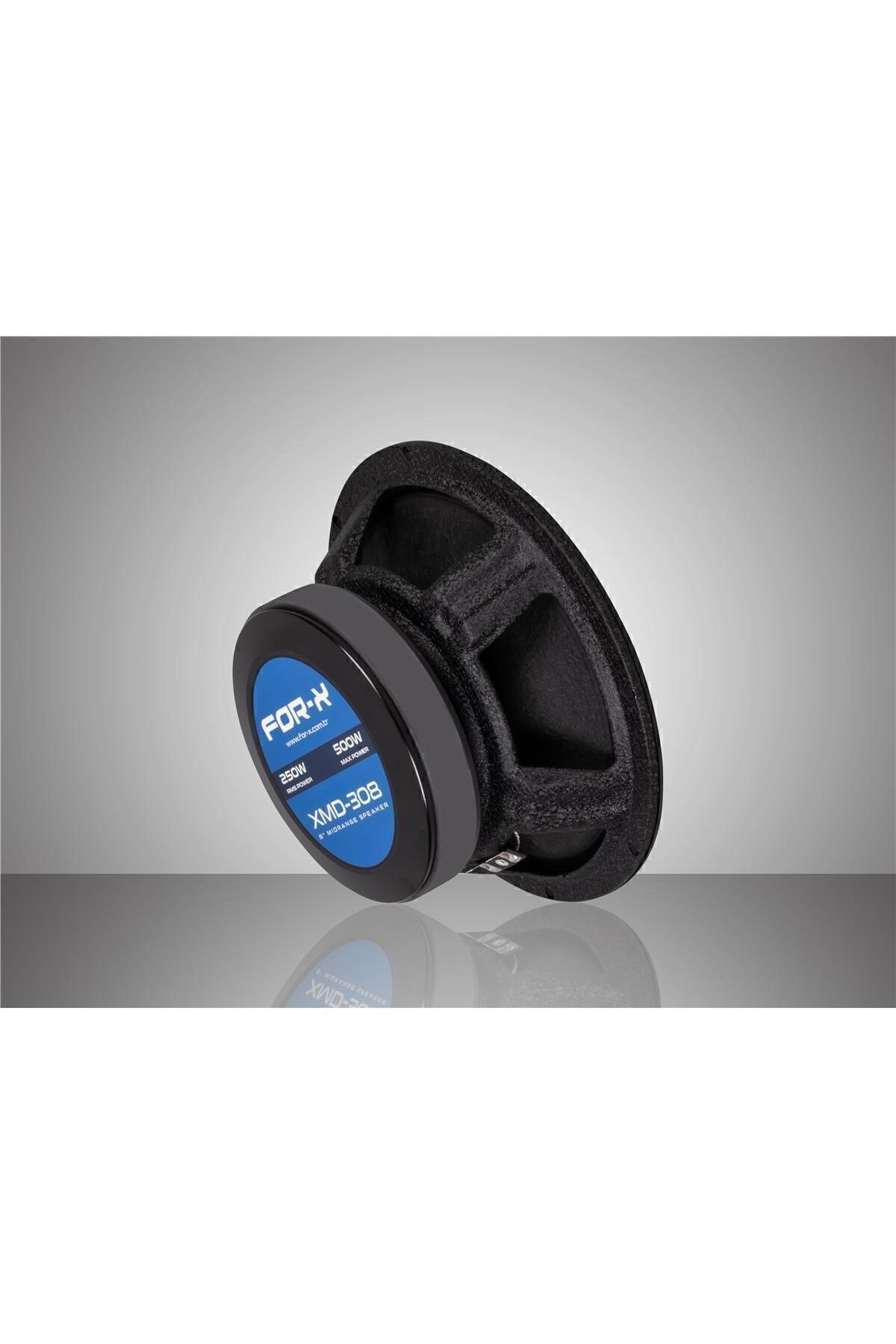 For-X XMD-308 OTO PROFESYONEL SERİ MİDRANGE HOPARLÖR 20CM 250RMS