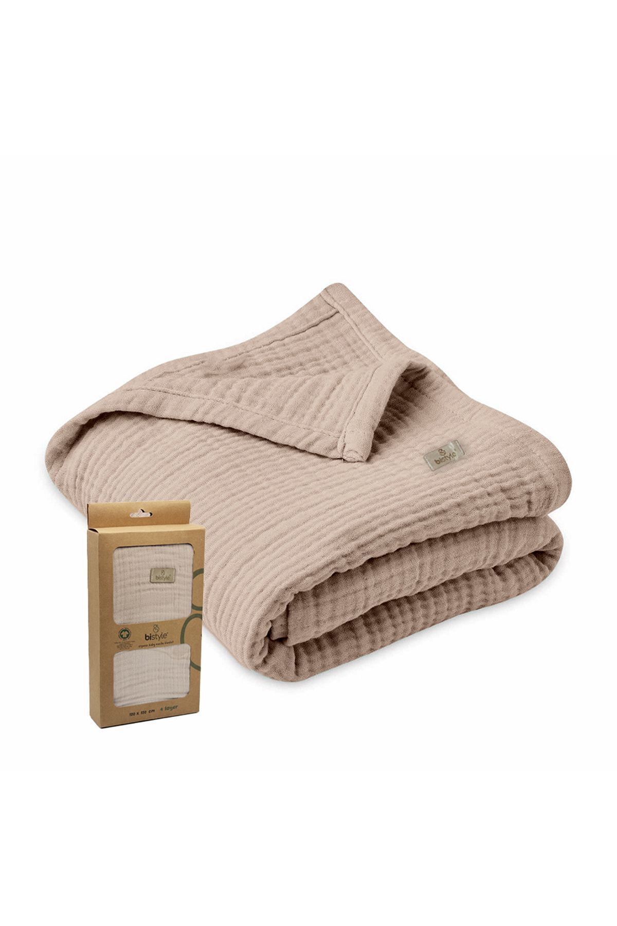 Bistyle Baby 4-Layer Muslin Blanket 120×120 cm