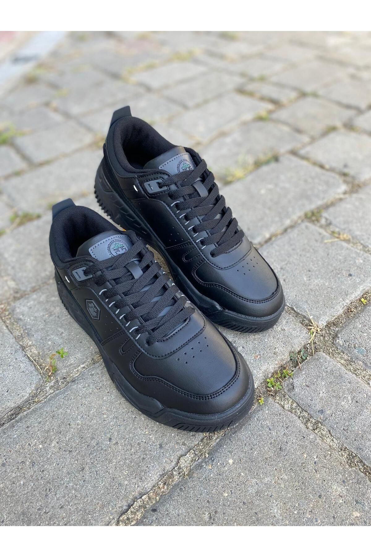 کفش گاه به گاه زیره بتیک میانی مردانه 875916 BAVIARA BLACK Lumberjack