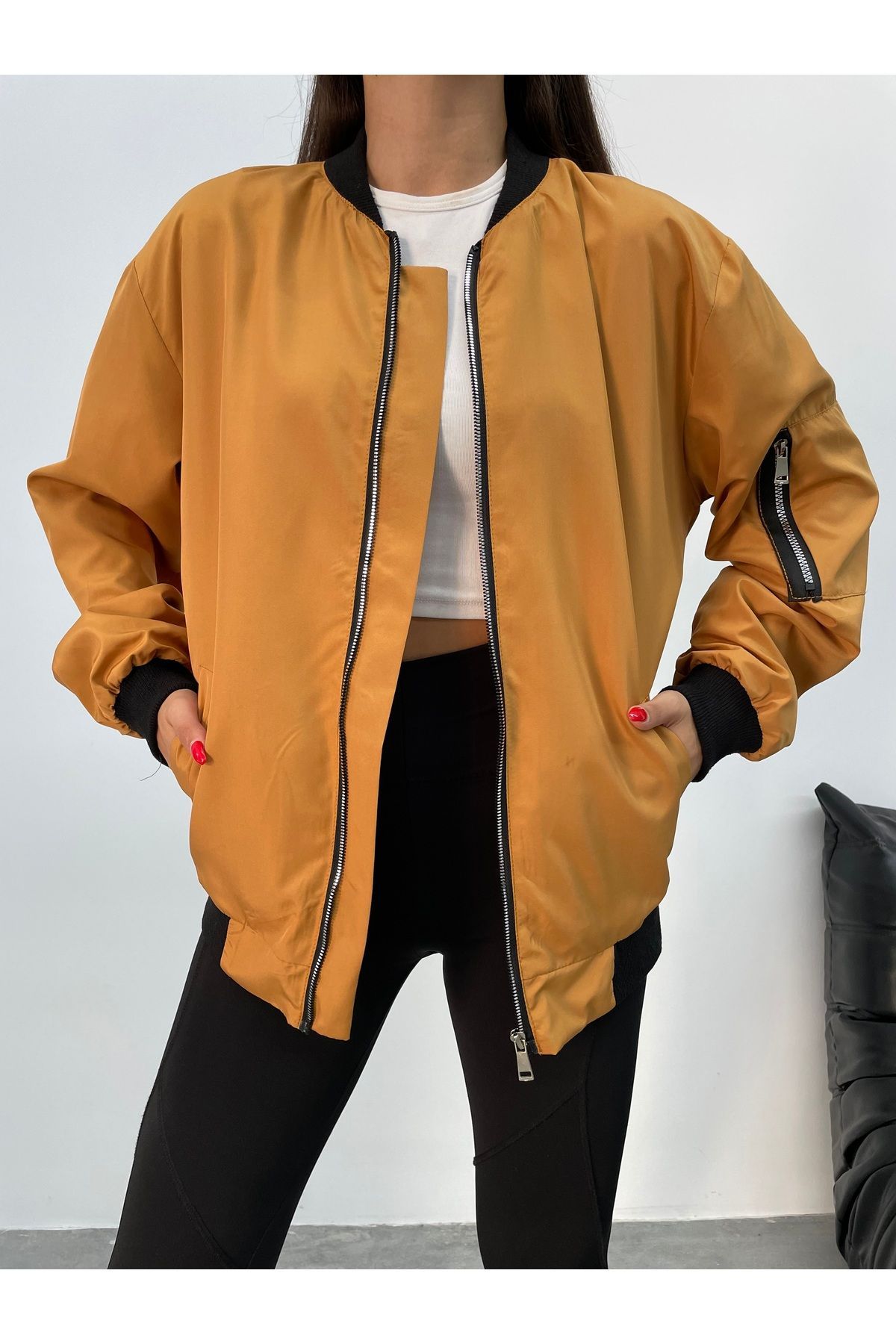 La Querta-UNISEX OVERSIZE BOMBERJACKE 2