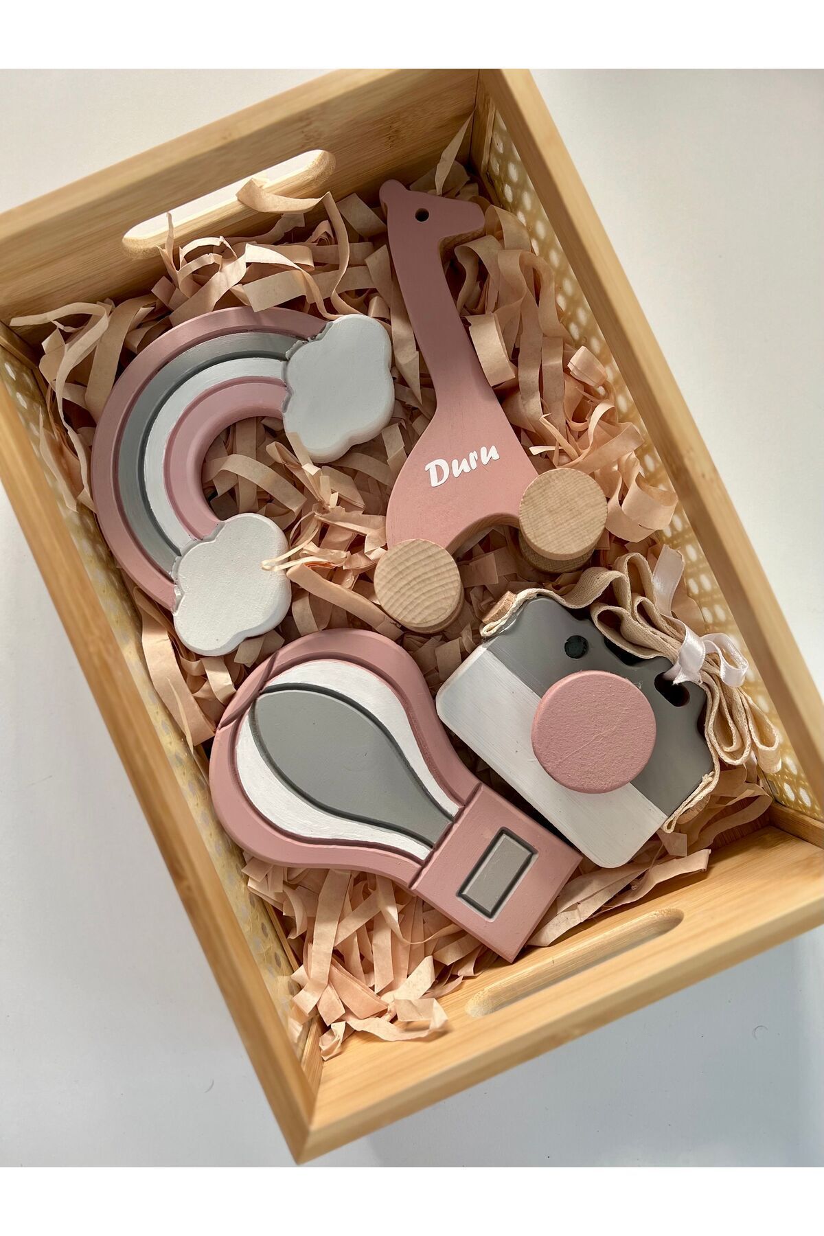 Objeli bebek çekim aksesuarı dekor bebek hediyelik set