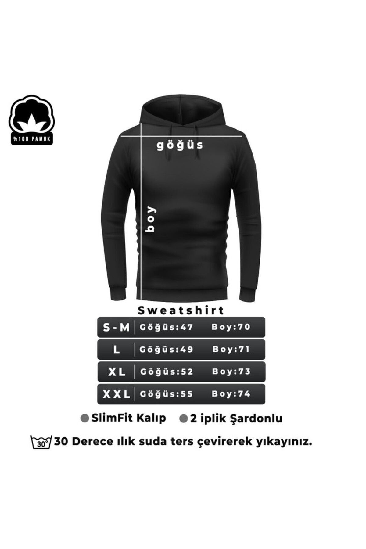 uyguntarz-Unisex-Sweatshirt in Übergröße mit Malibu-Aufdruck 3