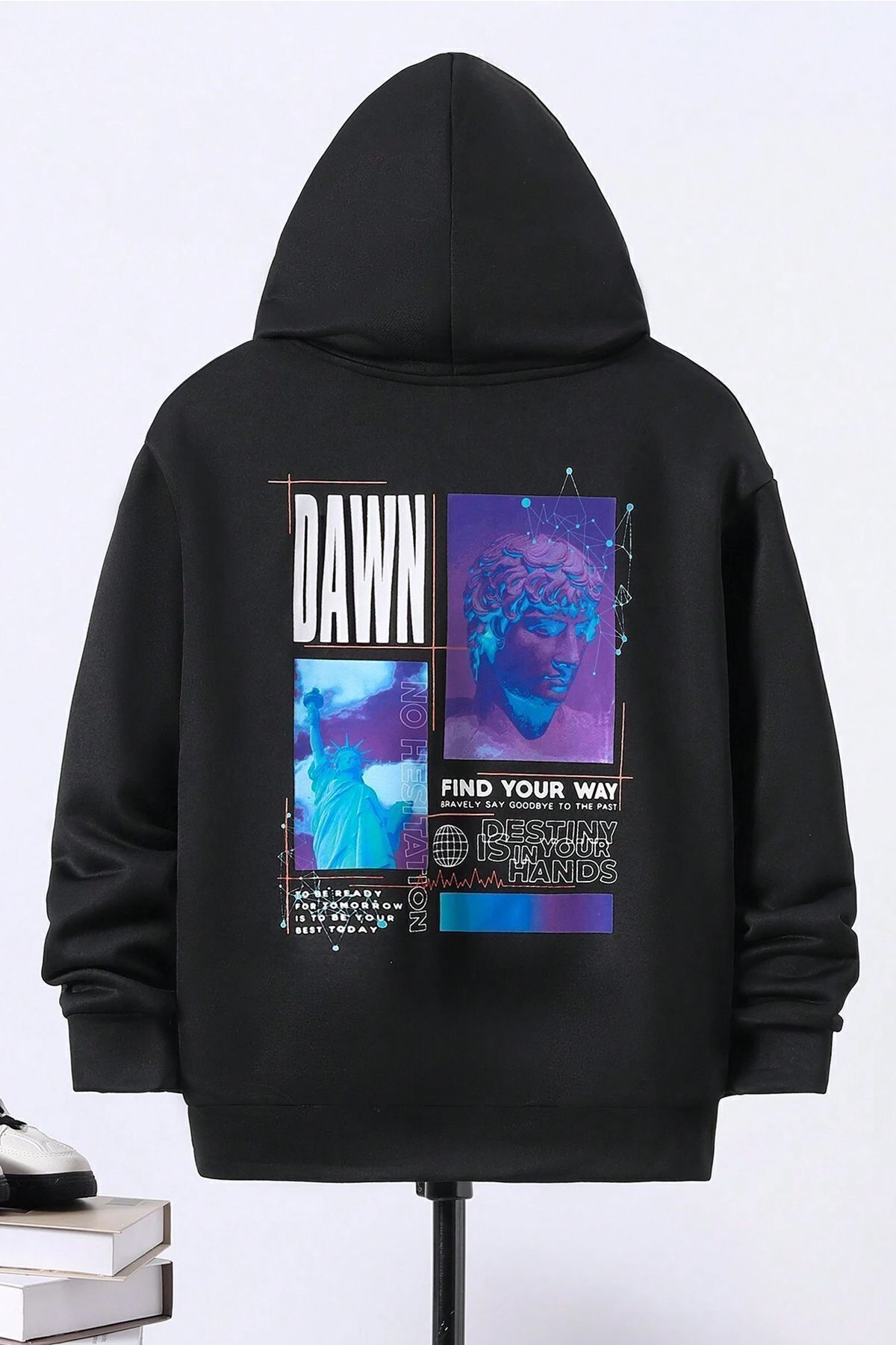 uyguntarz Dziecięca Bluza Z Nadrukiem Świtu Unisex - 9–10 years