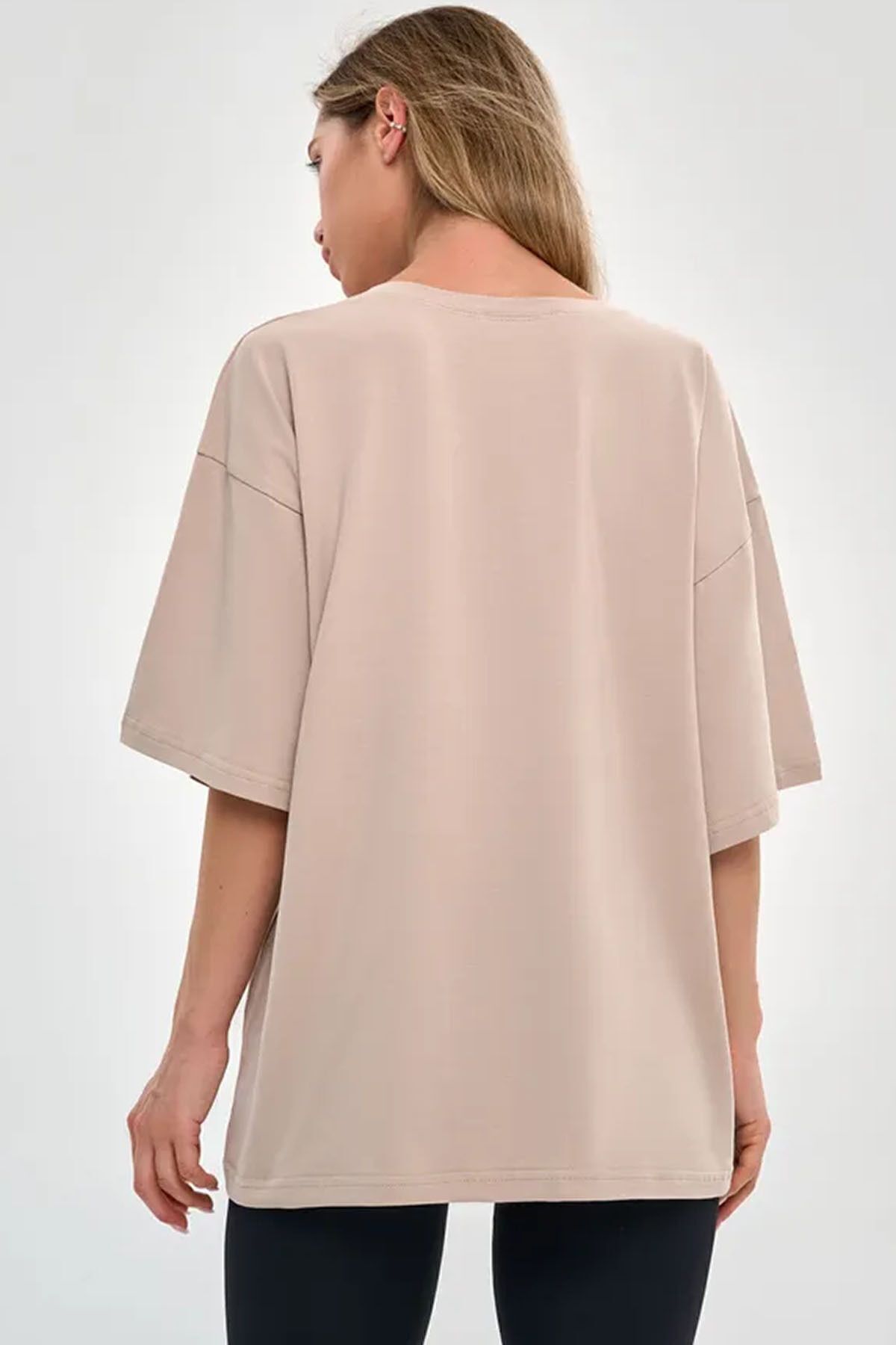 uyguntarz Uniszex speciális ügynök nyomott, túlméretezett póló