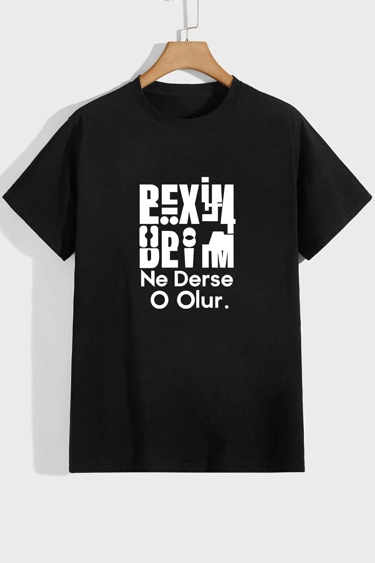 uyguntarz T-shirt Z Nadrukiem Unisex „cokolwiek Mówi Mój Mistrz, Jest Tym, Co Mówi”. Unisex - 42