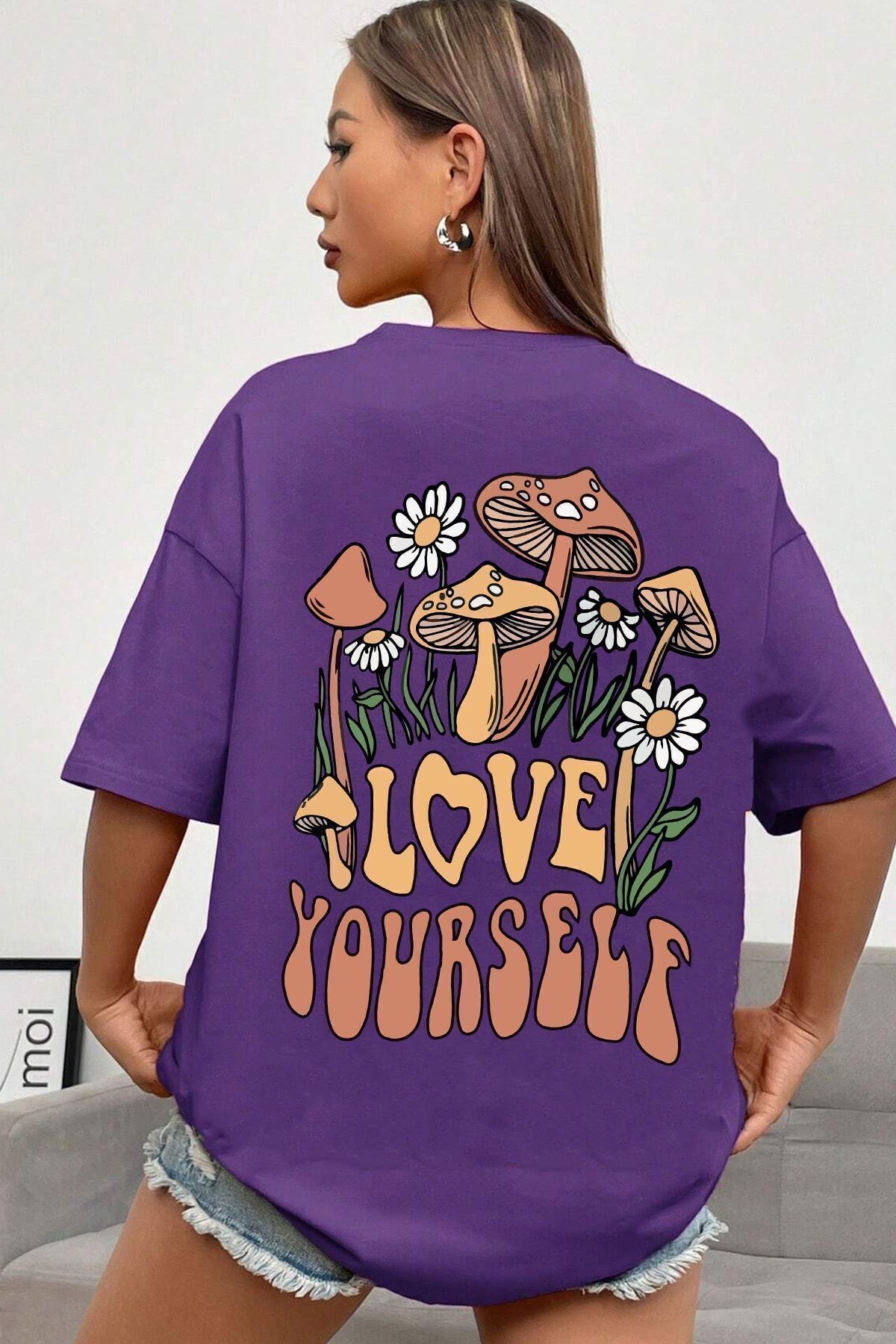 uyguntarz-Unisex tričko Love Yourself s potlačou 1