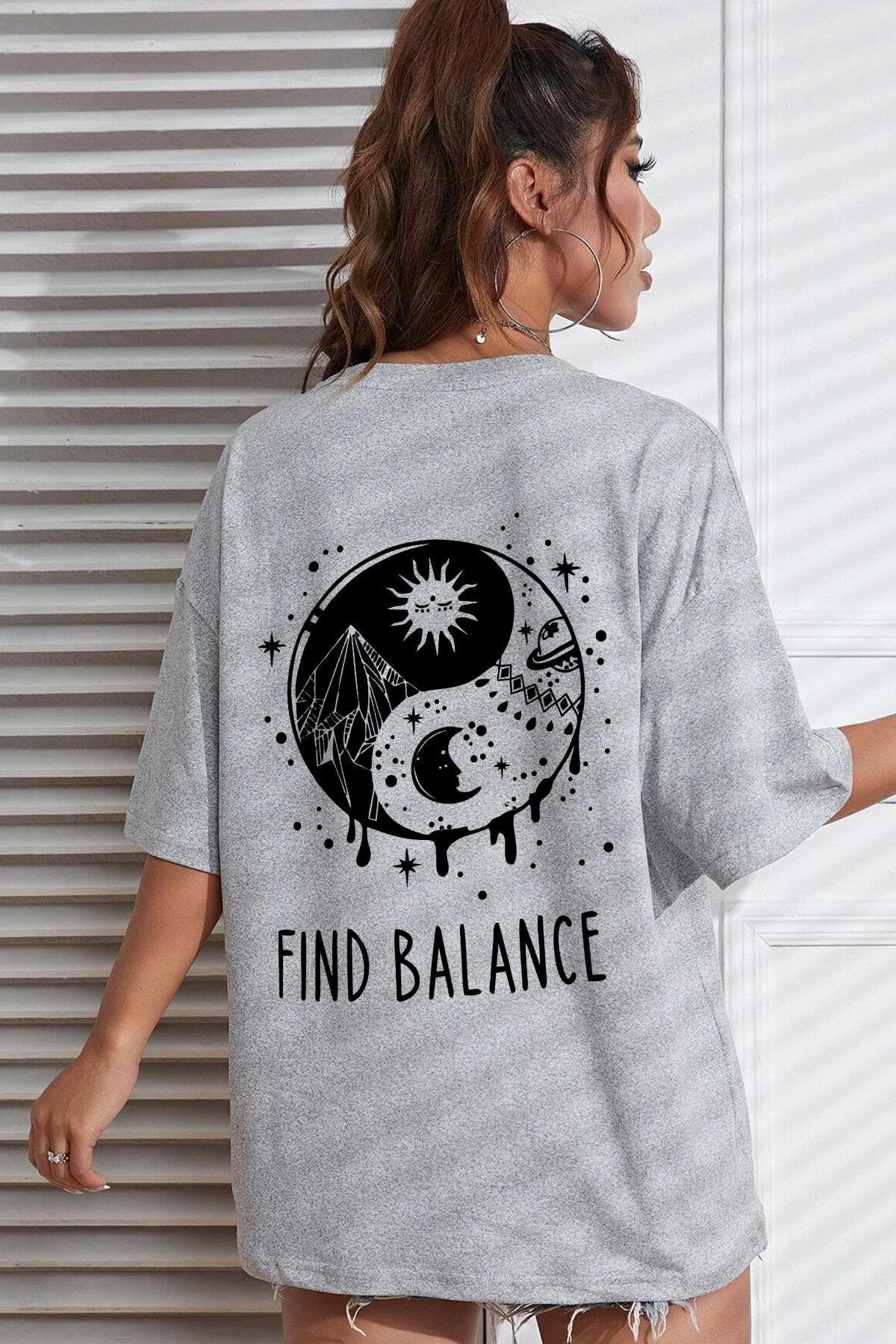 uyguntarz Koszulka Unisex Z Nadrukiem Yin & Yang Unisex - 2XL