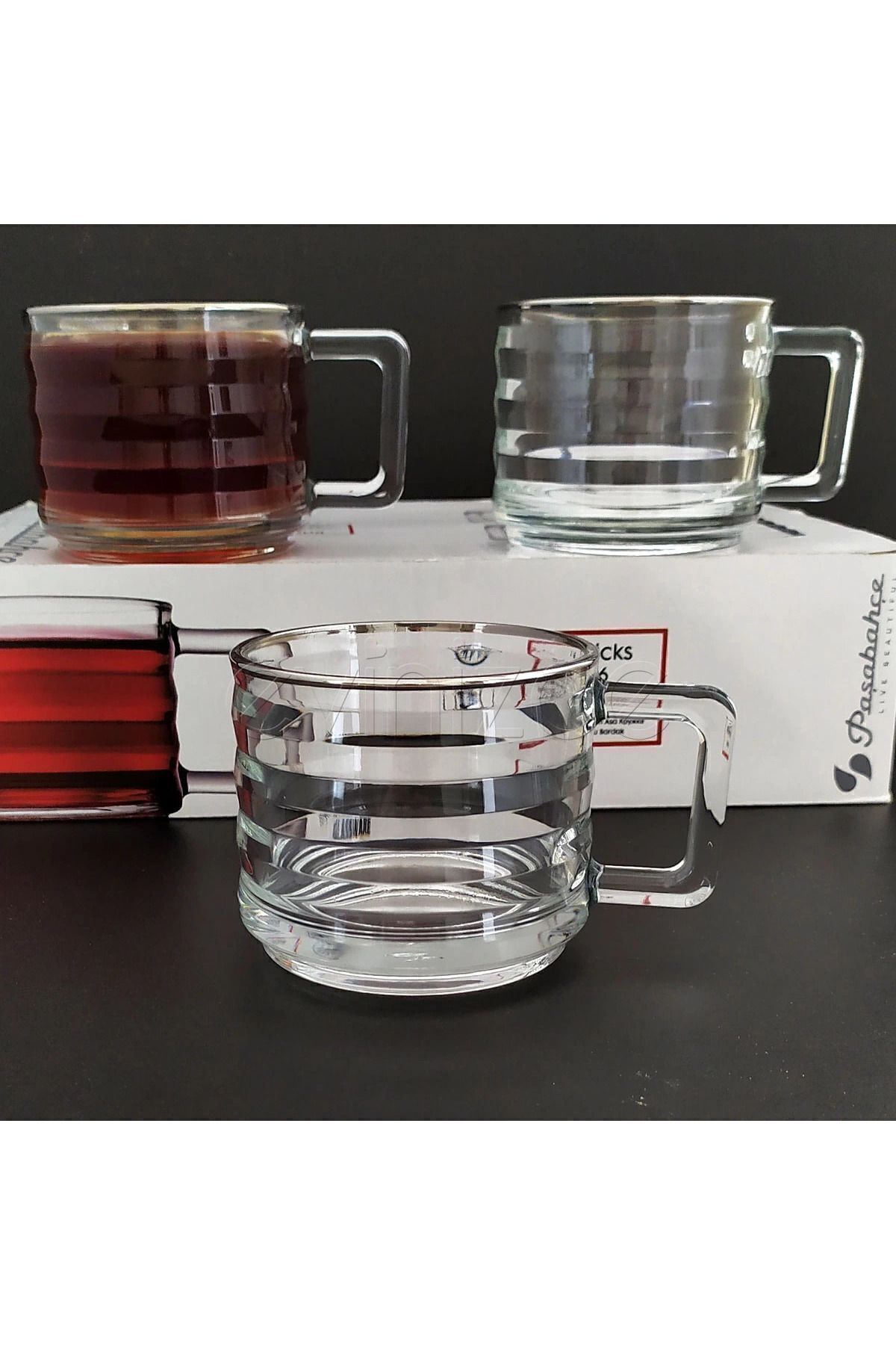 Paşabahçe Bricks Fincan Kupa 6 Adet 250 Cc Bricks Kupa Orjin. Kutuludur