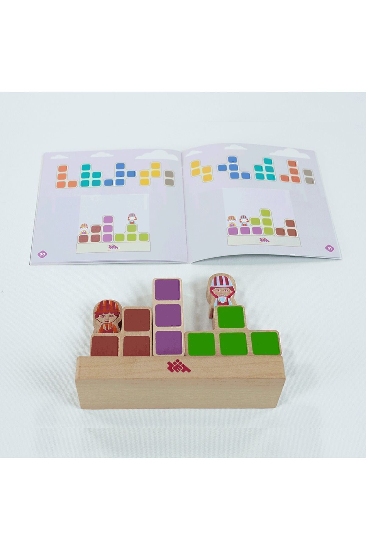 Zetzeka-Zet Tower (SMALL ENGINES) Intelligence And Mind Game 3 Years Old 1 Player 3