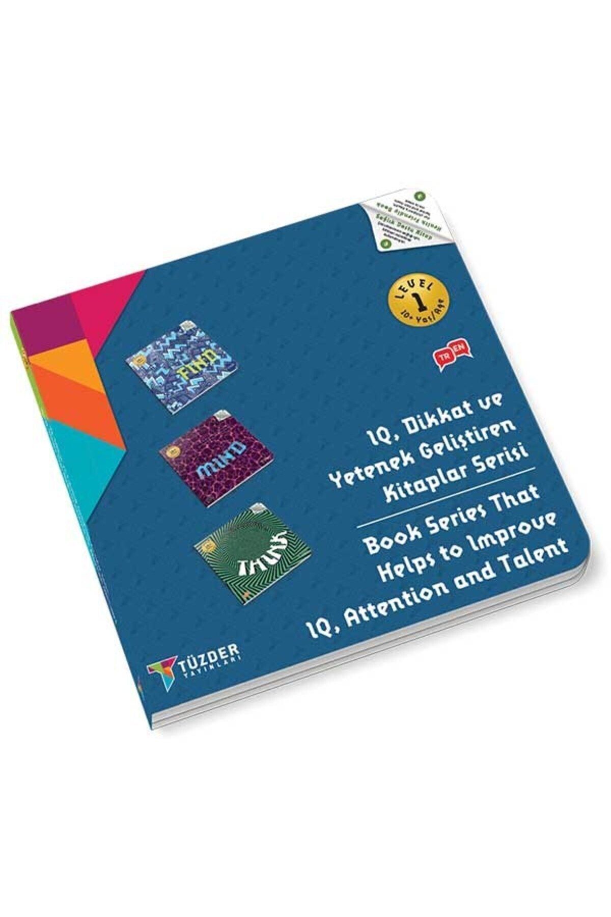 TÜZDER Yayınları 10+ Yaş LEVEL-1 | IQ, Dikkat ve Yetenek