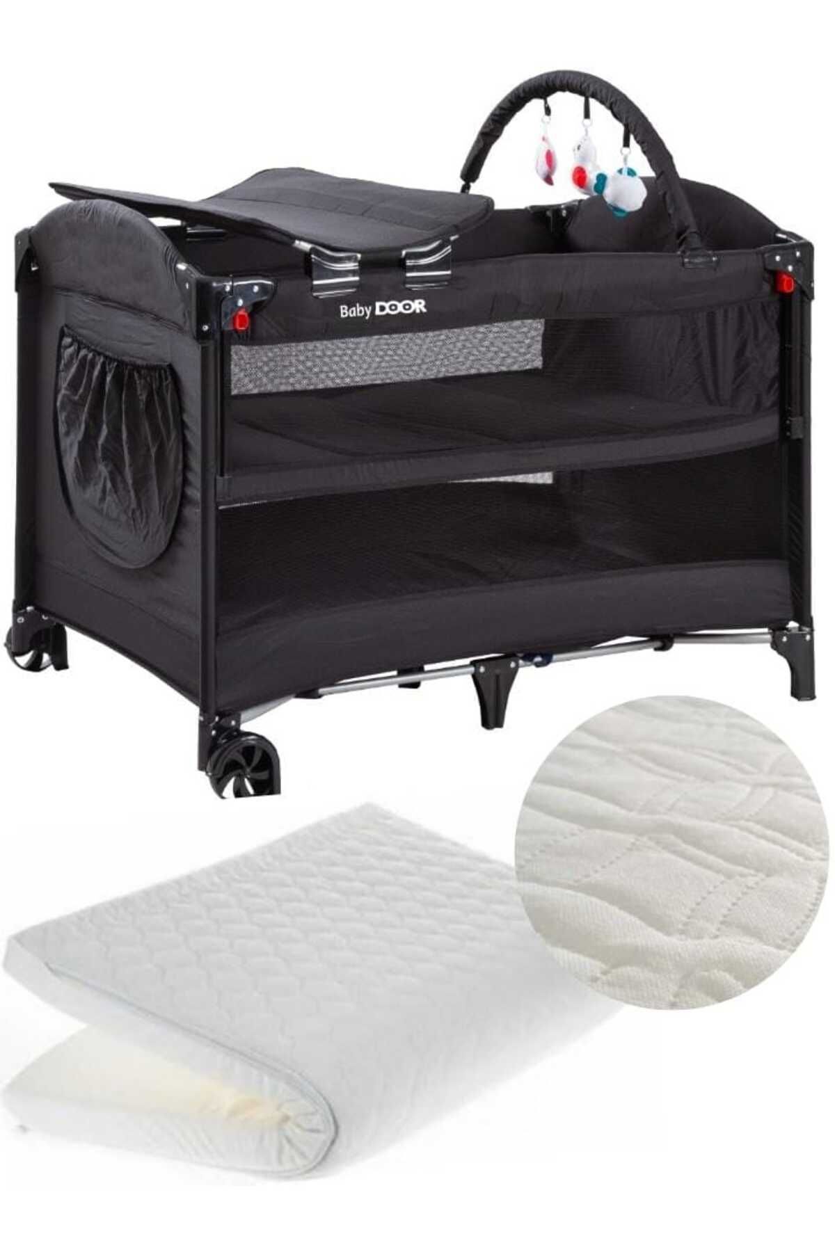 babydoor 2052 Madre Pro Oyun Parkı 70x110 Cm Bebek Beşik Yatak