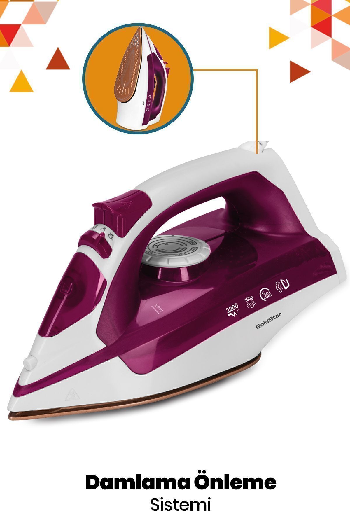 St-7600b Buharlı Ütü Beyaz 5