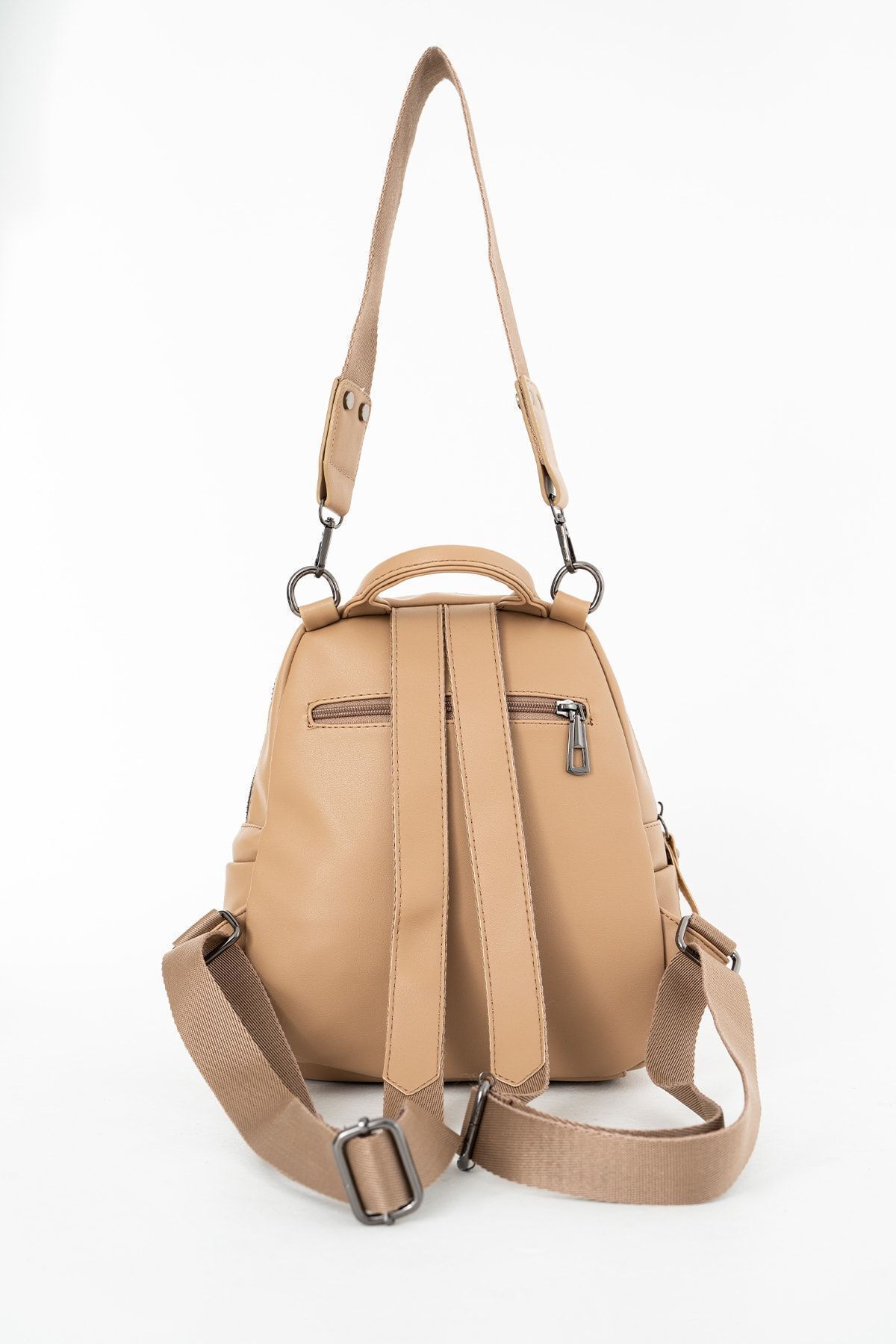 FiONA BAG Kadın Vizon Sırt Ve Omuz Çantası Taşıması Kolay Ve Çok Kullanışlı fotoğrafı 3 (önizleme)