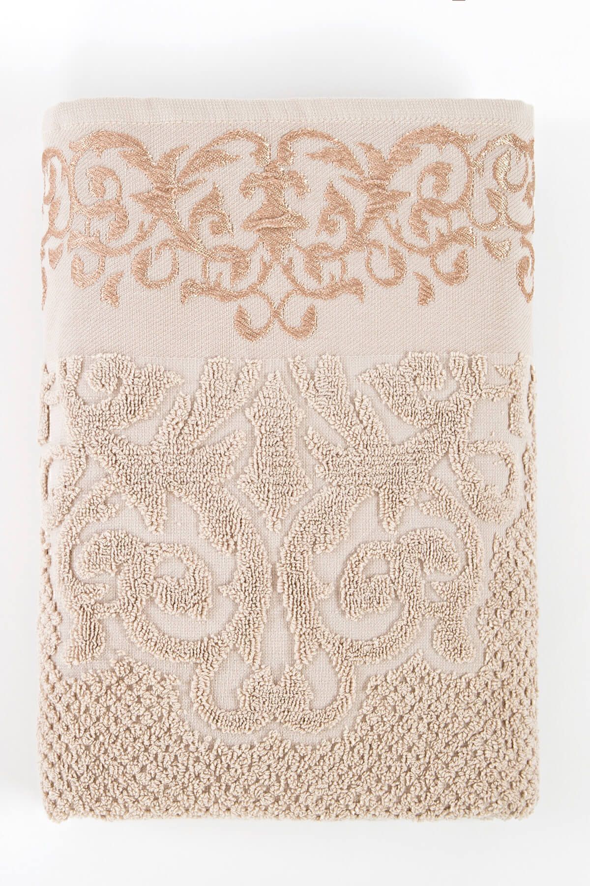 İrya-New Queen 100% Cotton Bath Towel Beige 90x150 2