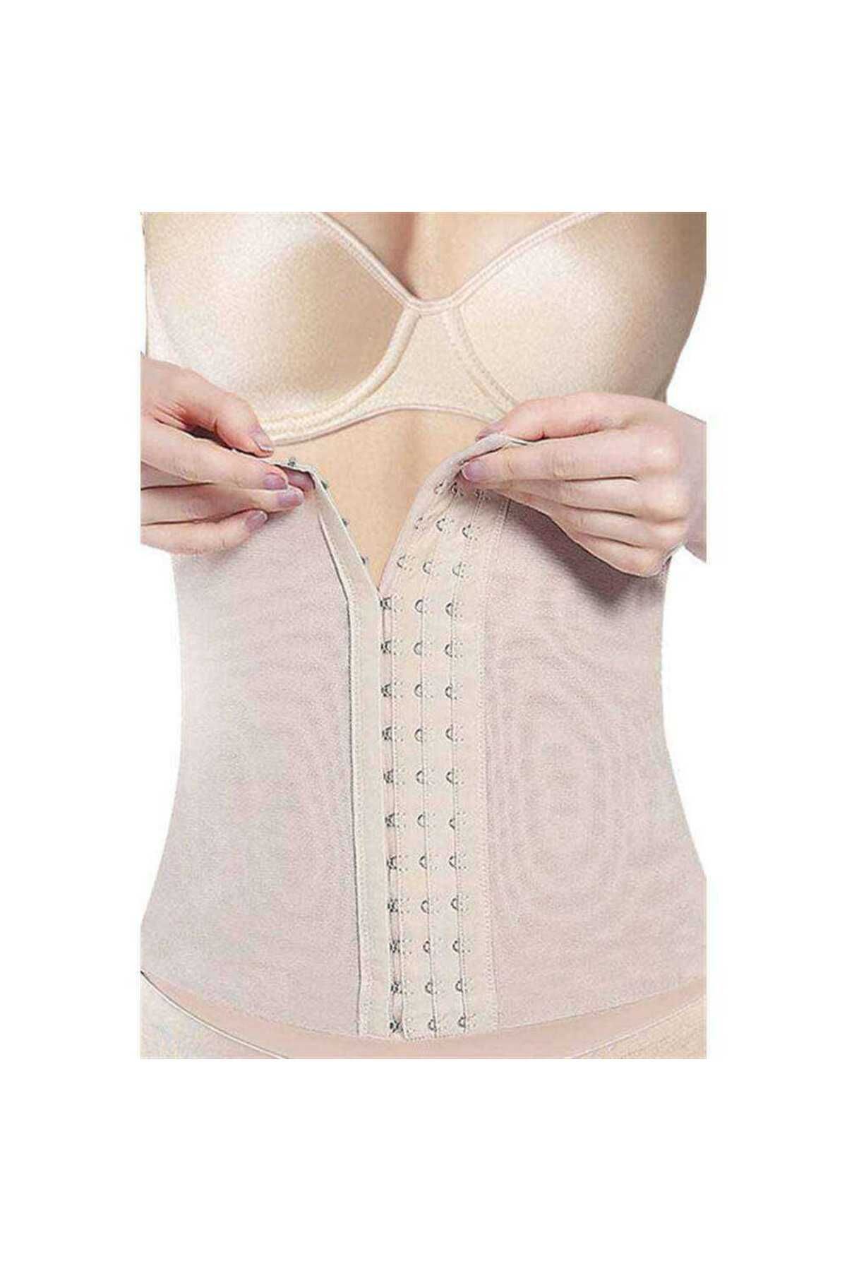 Pink Stil Elit Life Göbek Bel Inceltici Karın Toparlayıcı Kadın Korse Ten 886 Pink Stil
