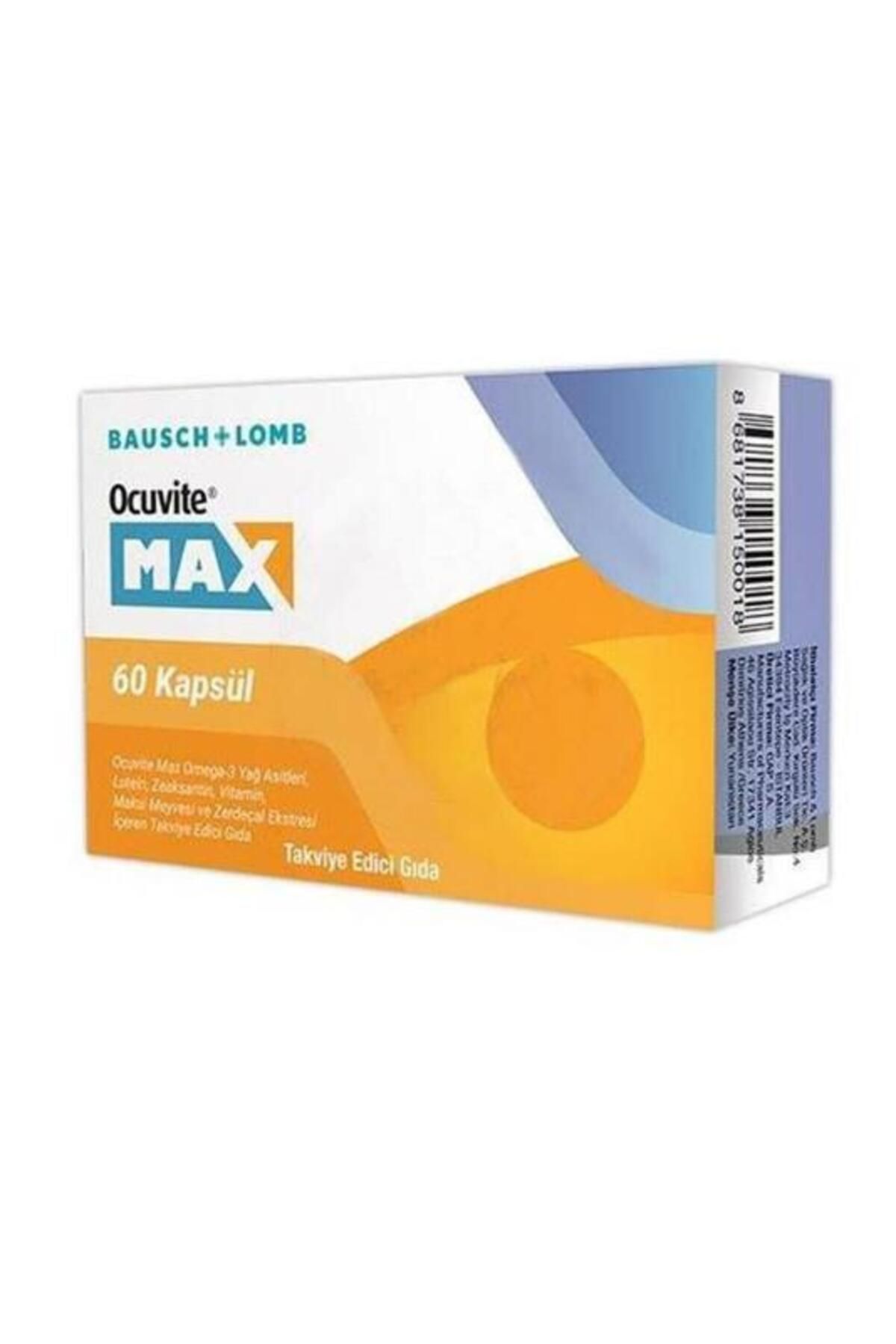 Bausch & Lomb Ocuvite Max 60 Kapsül