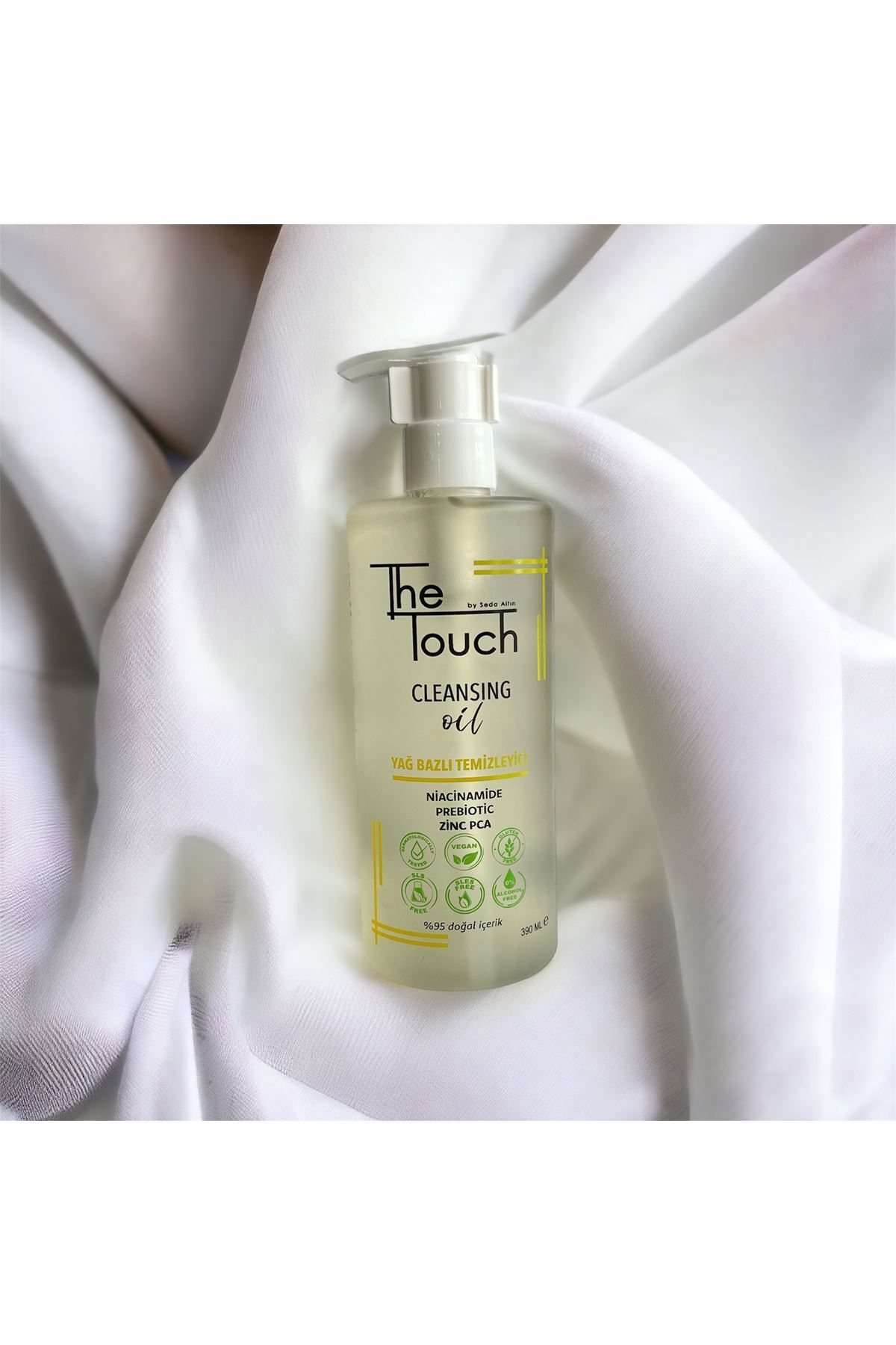 The Touch By Seda Altın-Cleansing Oil - Oil Based Cleanser - Cleansing Oil for Face and Body 390 ML 5