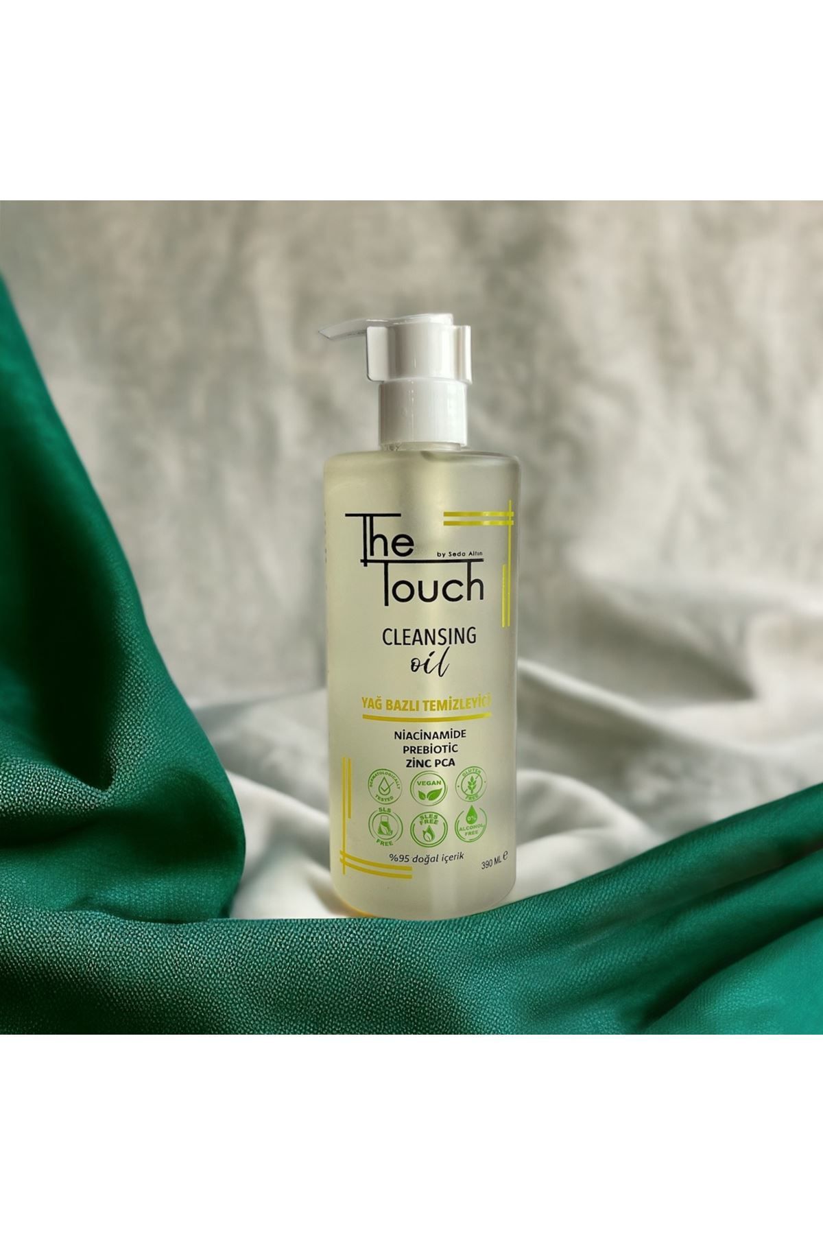 The Touch By Seda Altın-Cleansing Oil - Oil Based Cleanser - Cleansing Oil for Face and Body 390 ML 4