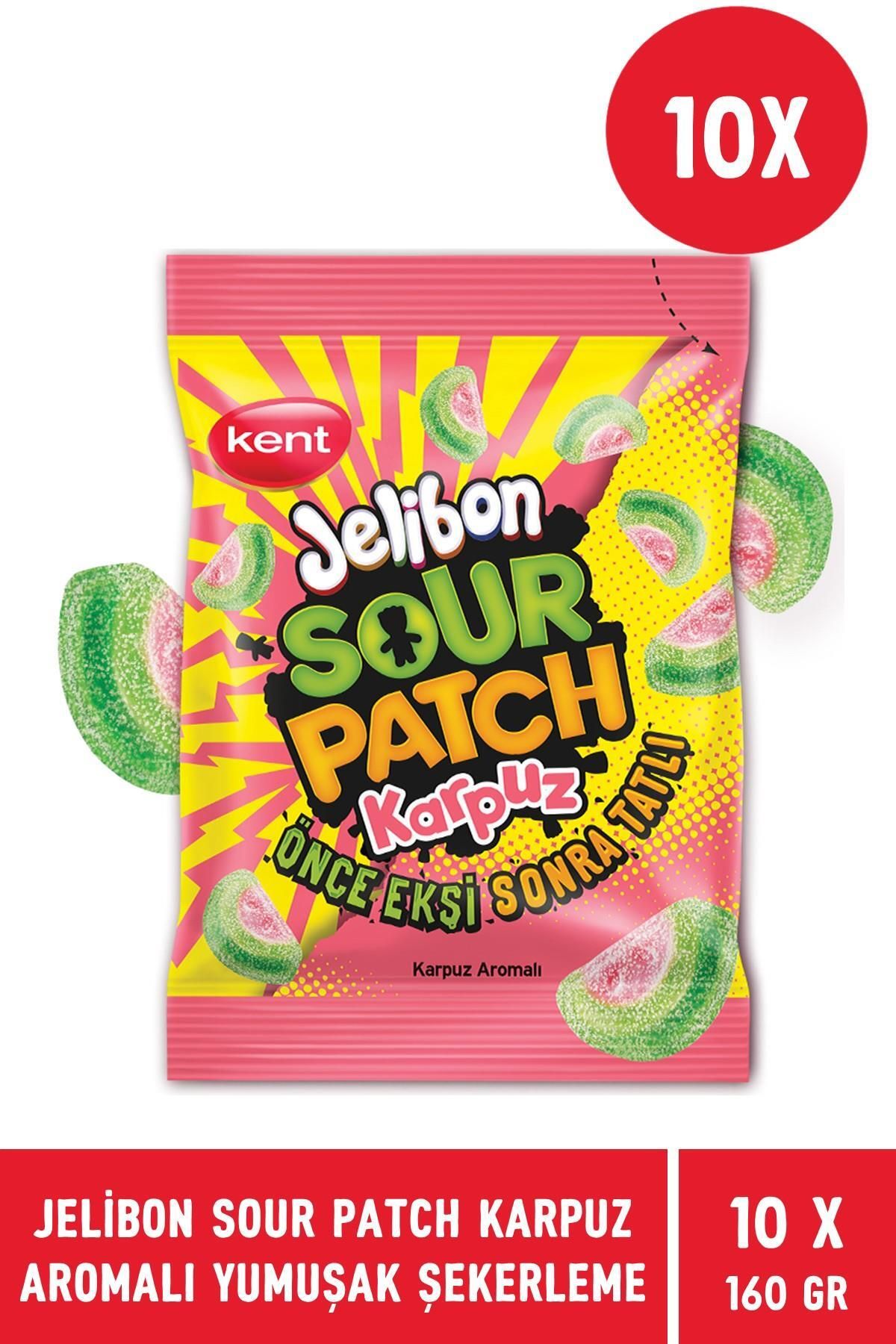 جيليبون-Sour Patch Kids بنكهة البطيخ 160 جرام، 10 عبوات 1