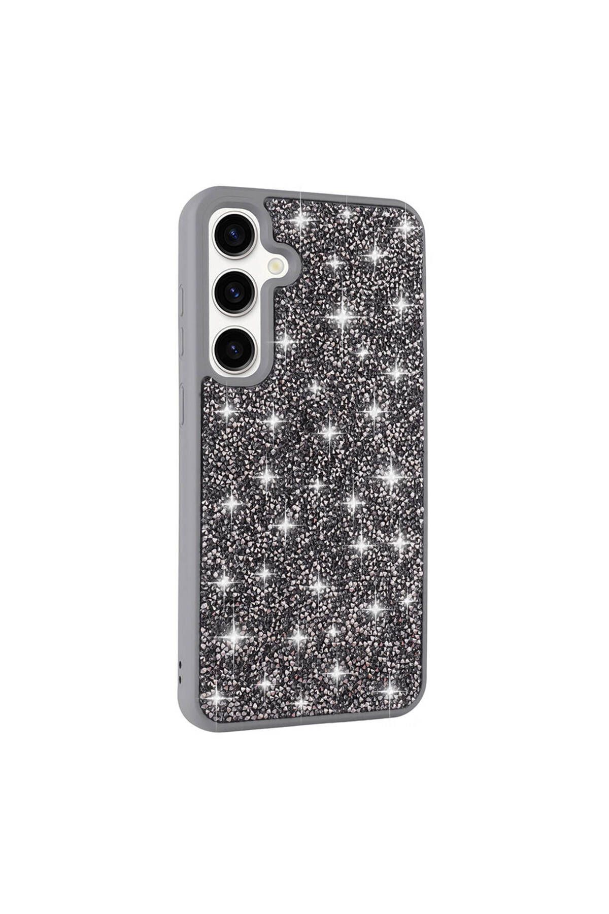 gaappy Shining Serisi Samsung Galaxy S24 Plus Gri Kapak