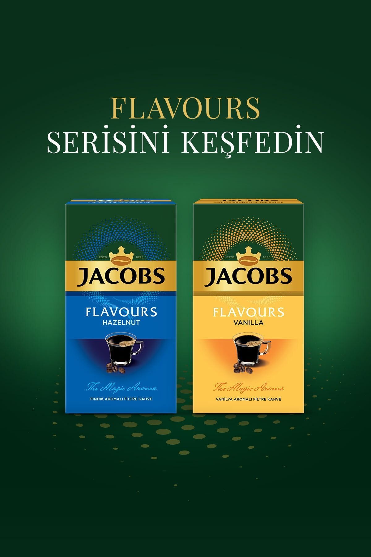 Jacobs-Hazelnut Flavored Filter Coffee 250 Gr X 4 Pieces 6