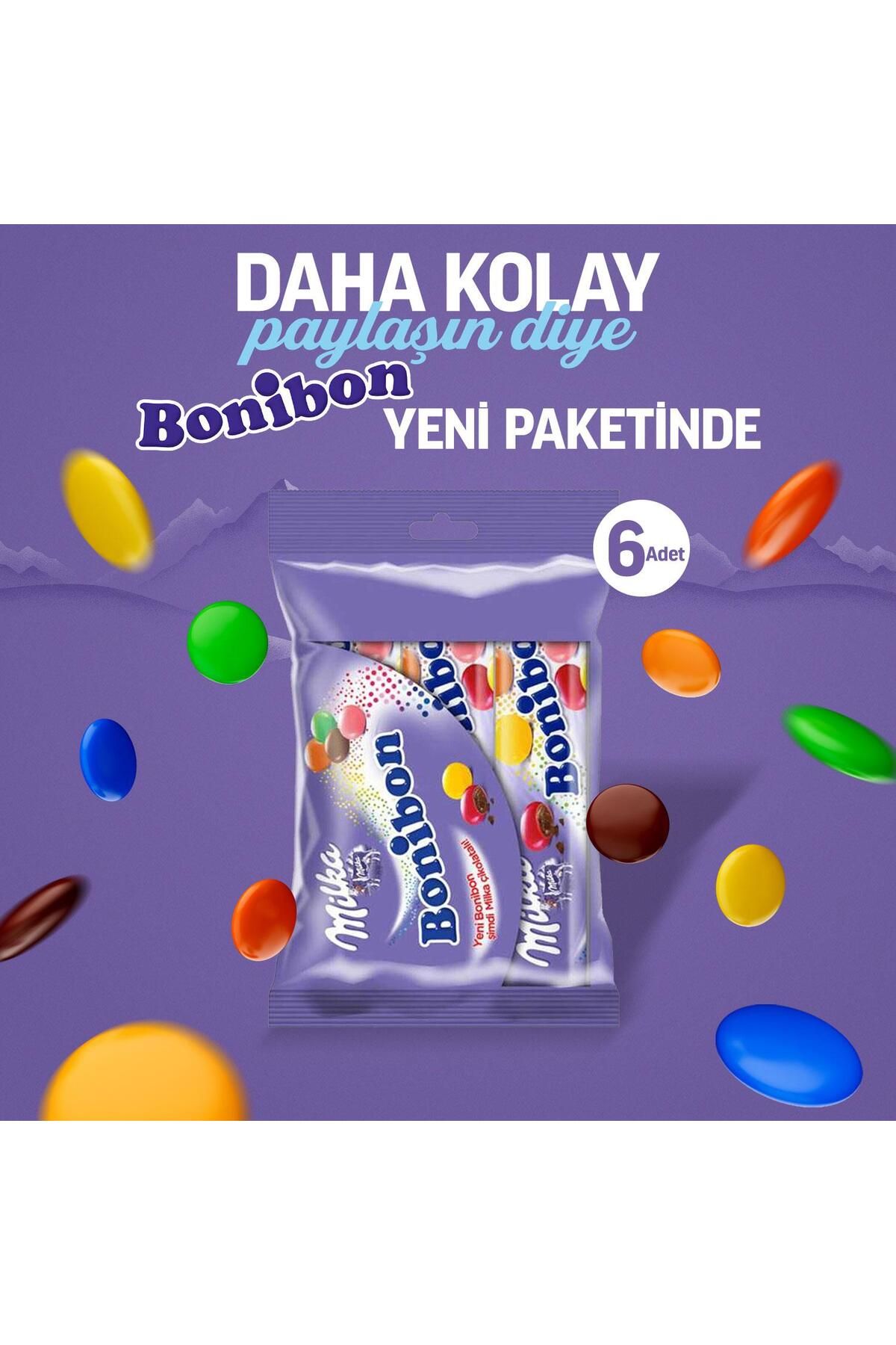 Milka 3'lü Bonibon - 6 Adet