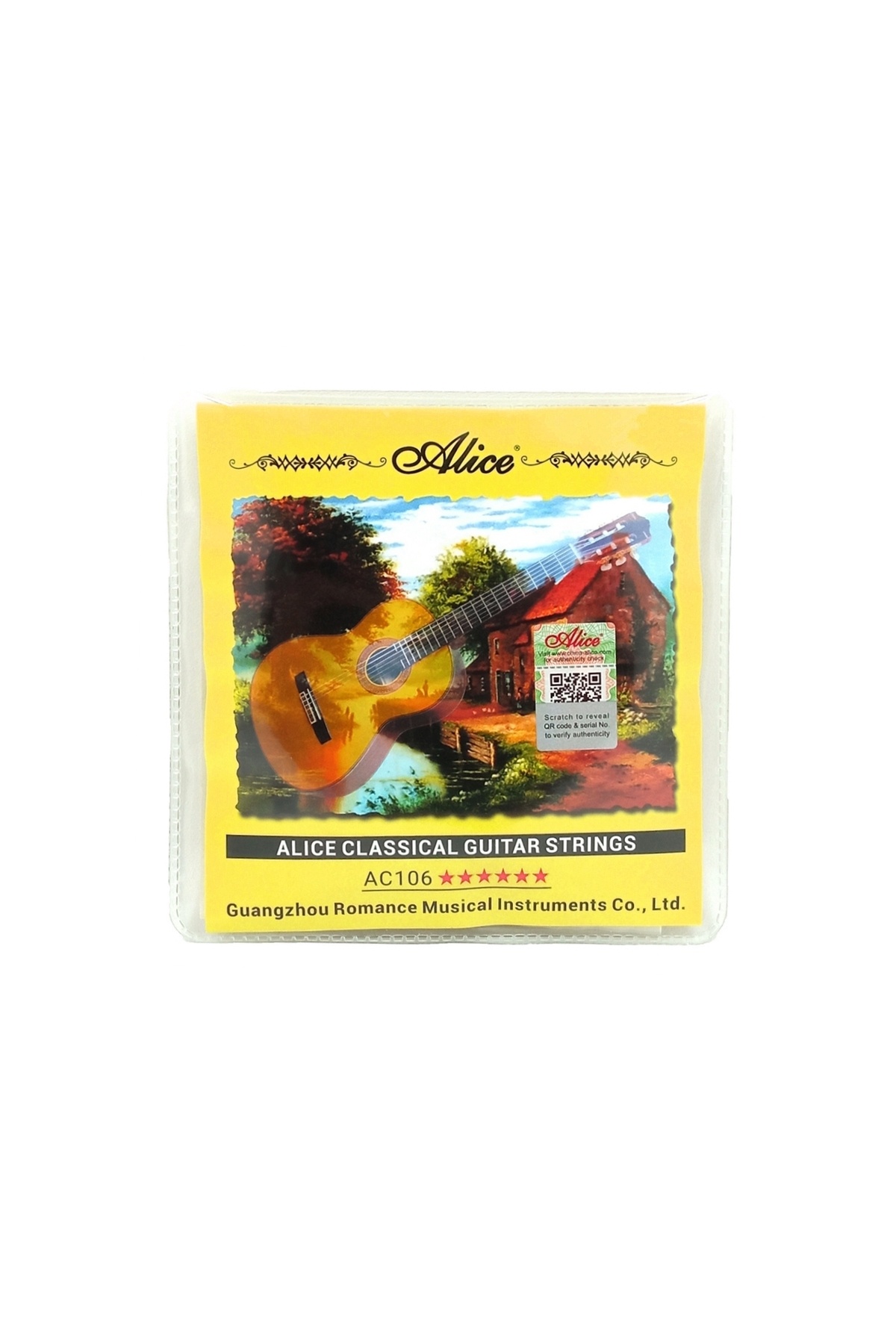 Alice-AC106N Normal Tension Classical Guitar String - SET 1