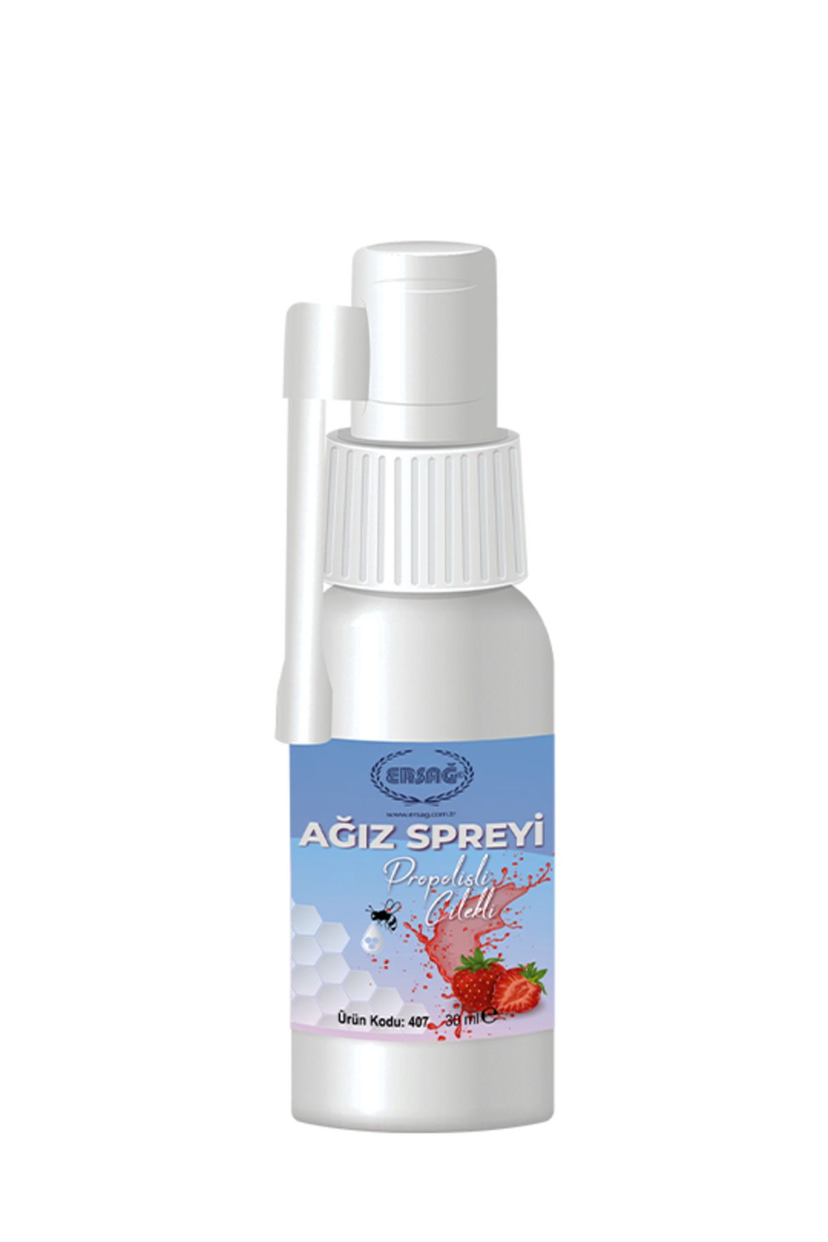 Ersağ Ersağ Ağız Spreyi Propolisli-Çilekli 30 ml.