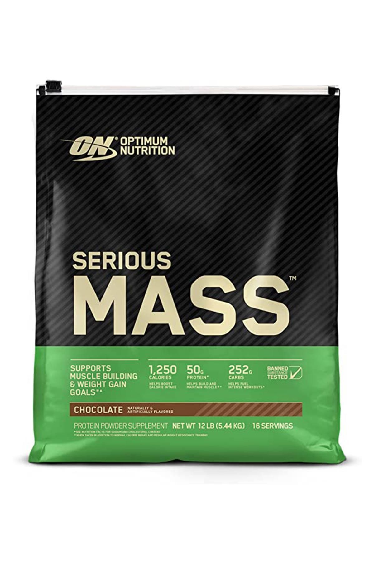 Optimum Nutrition Mass 5450 G - Çikolata 5060245600453