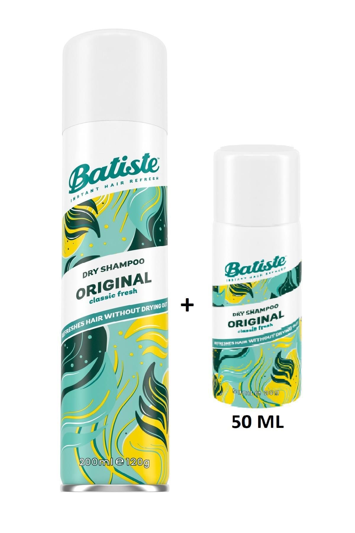 Batiste Kuru Şampuan Orıgınal 200 ml Kuru Şampuan Orıgınal 50 ml