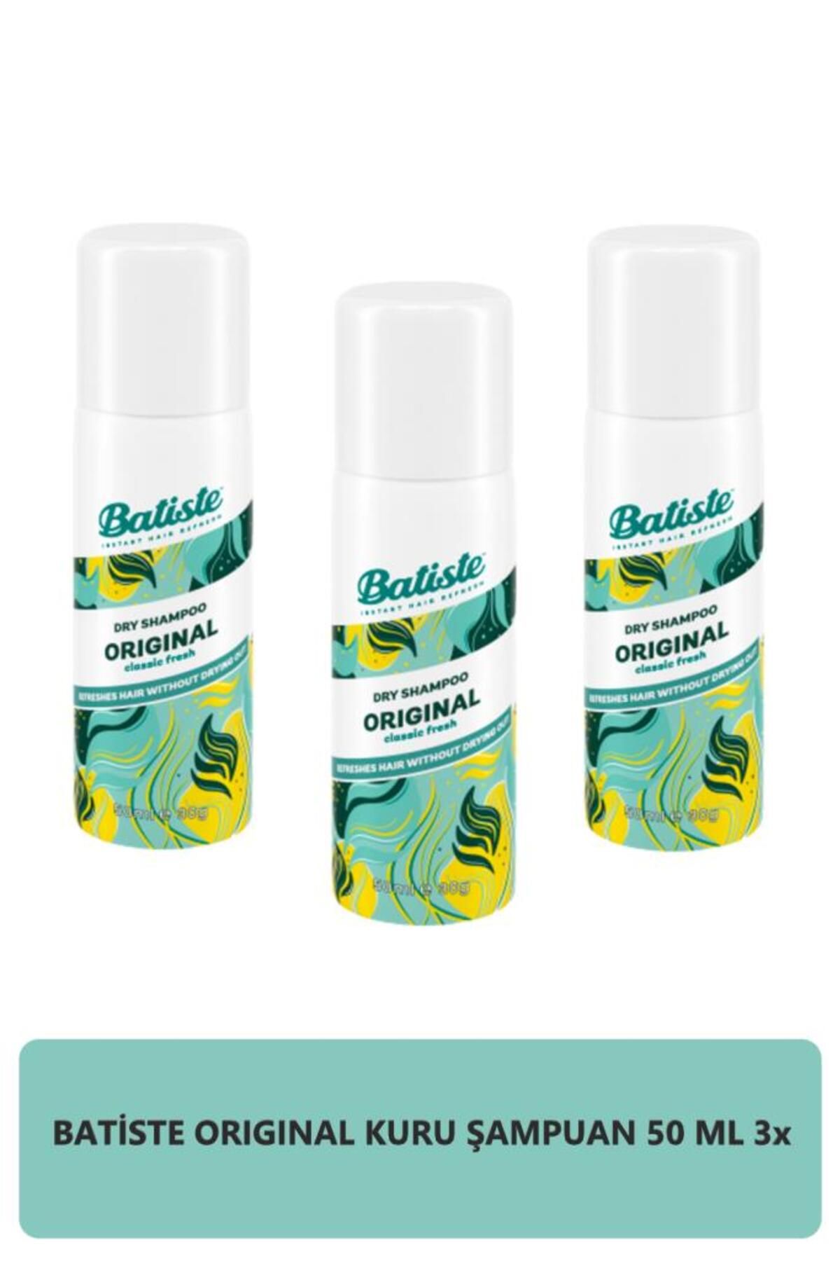 Batiste Kuru Şampuan Orıgınal 50 ml X3