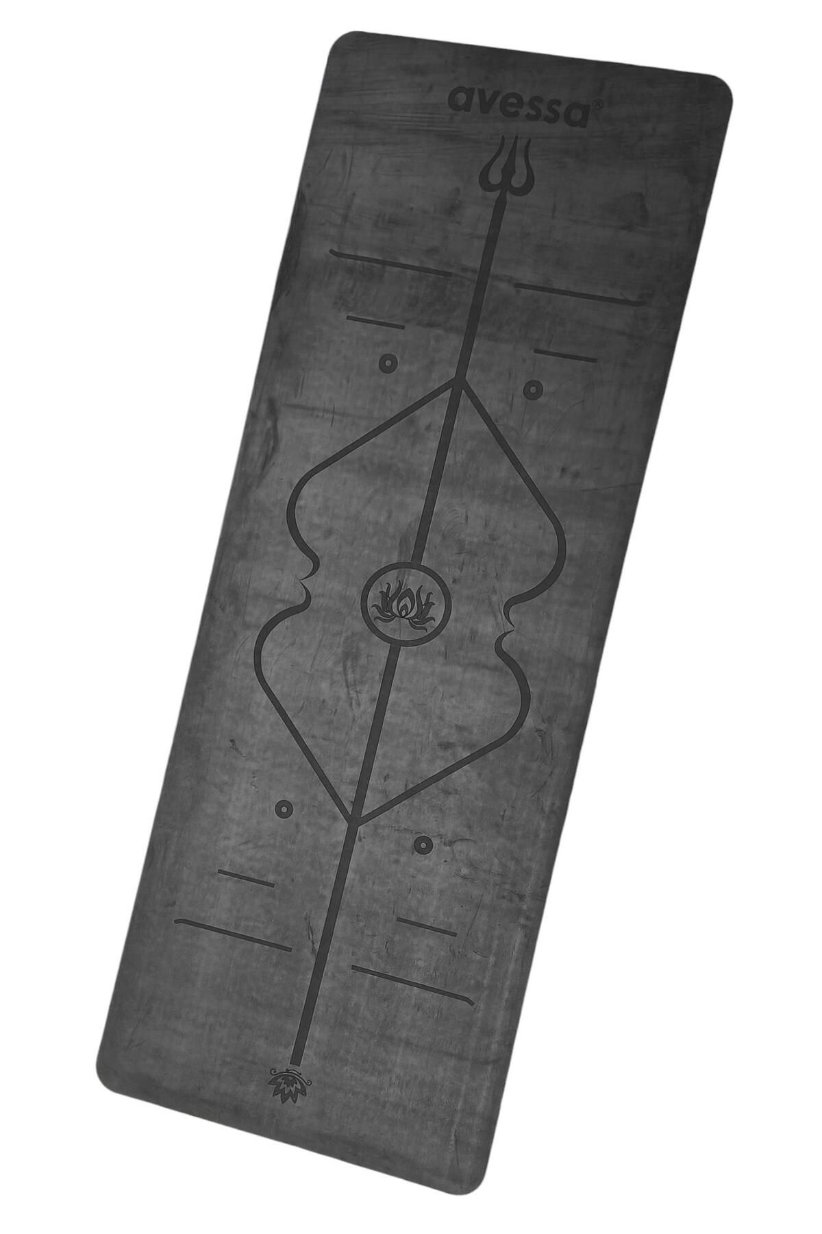 AVESSA Rym-grey Kauçuk Yoga Mat Gri