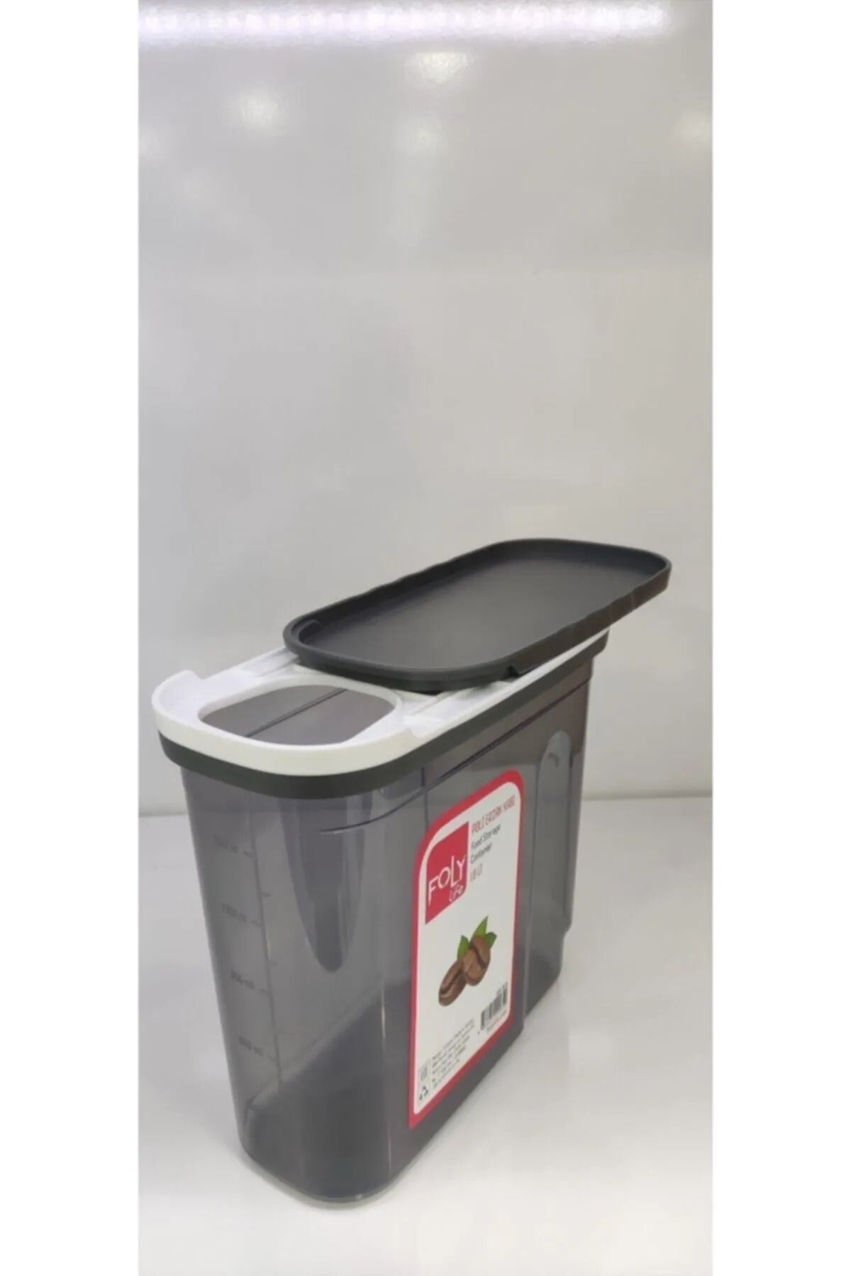 Rasanet-1.8 Liter Poly Food Storage Container with Lid with Slide Royaleks-BNM-0650 3