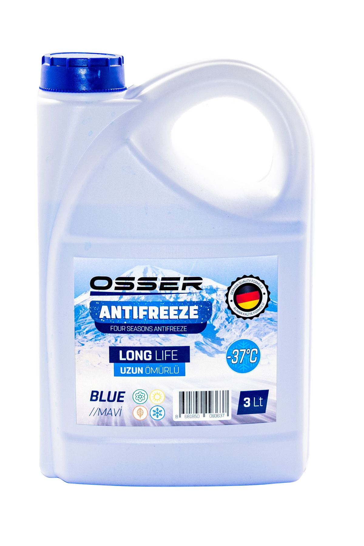 OSSER Antifiriz Mavi 3 Lt