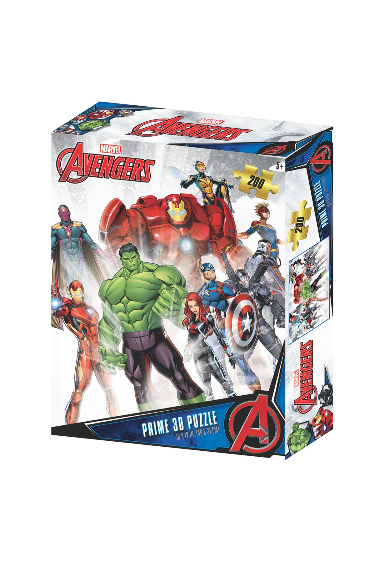 Prime 3D - Avengers 200 Parça Puzzle 33033