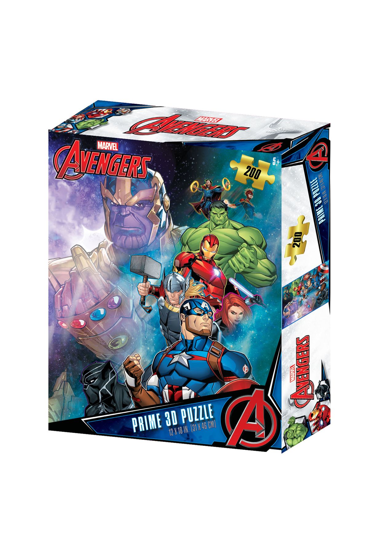 Prime 3D - Avengers 200 Parça Puzzle 33125