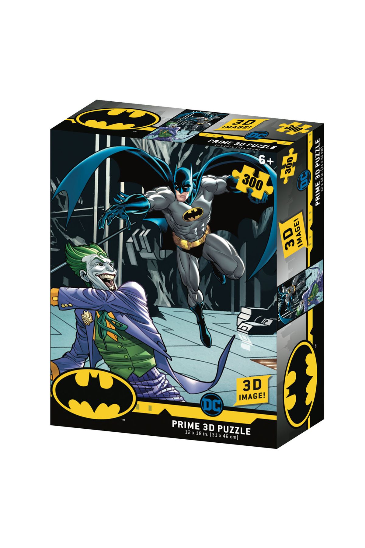 Prime 3D - Batman vs Joker 300 Parça Puzzle 33002