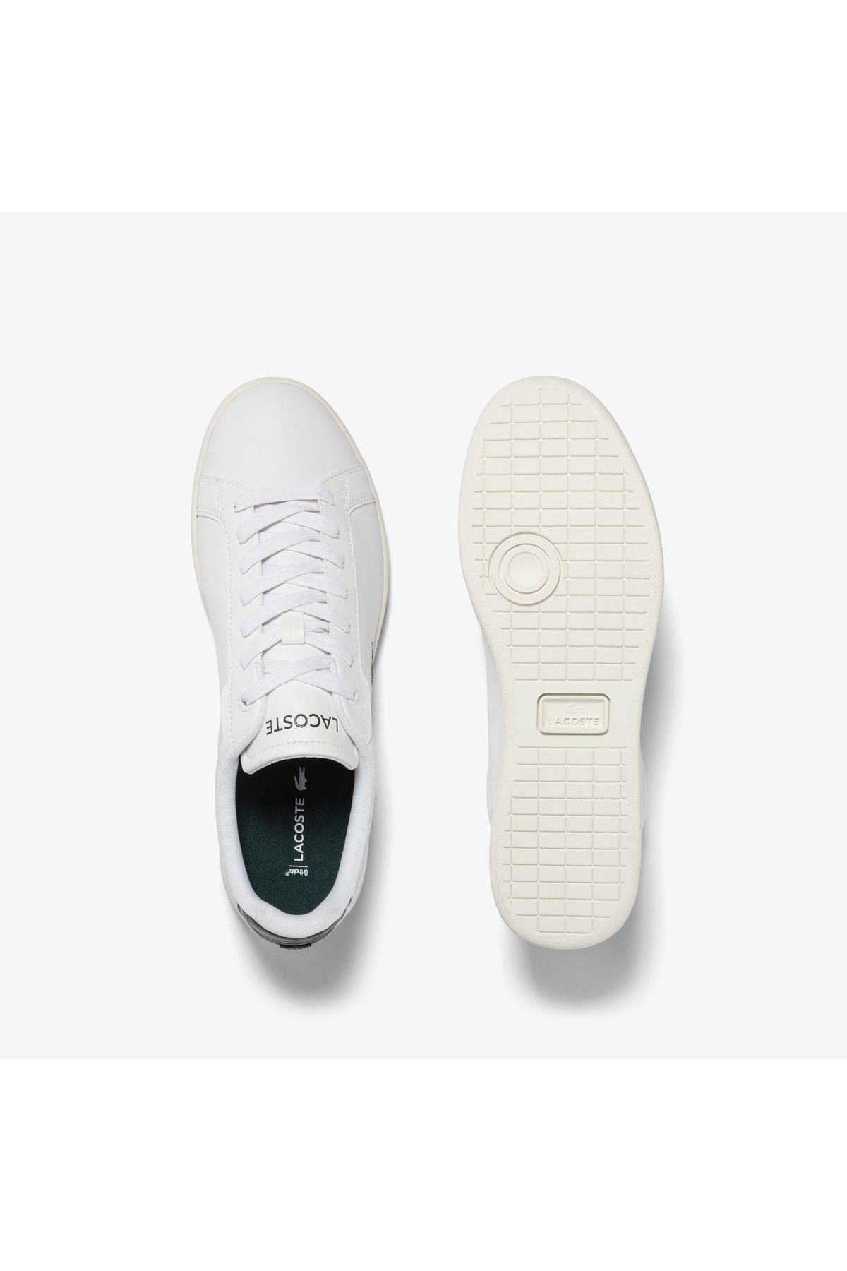 اسنیکر سفید مردانه کفش ورزشی کارنابی اورجینال Lacoste