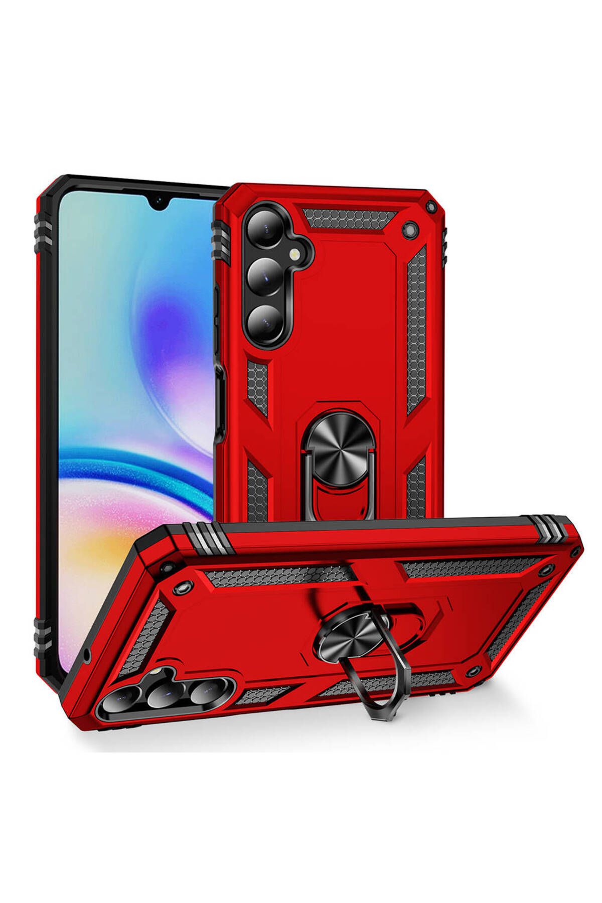 gaappy Mega R Serisi Samsung Galaxy A05S Kırmızı Kapak