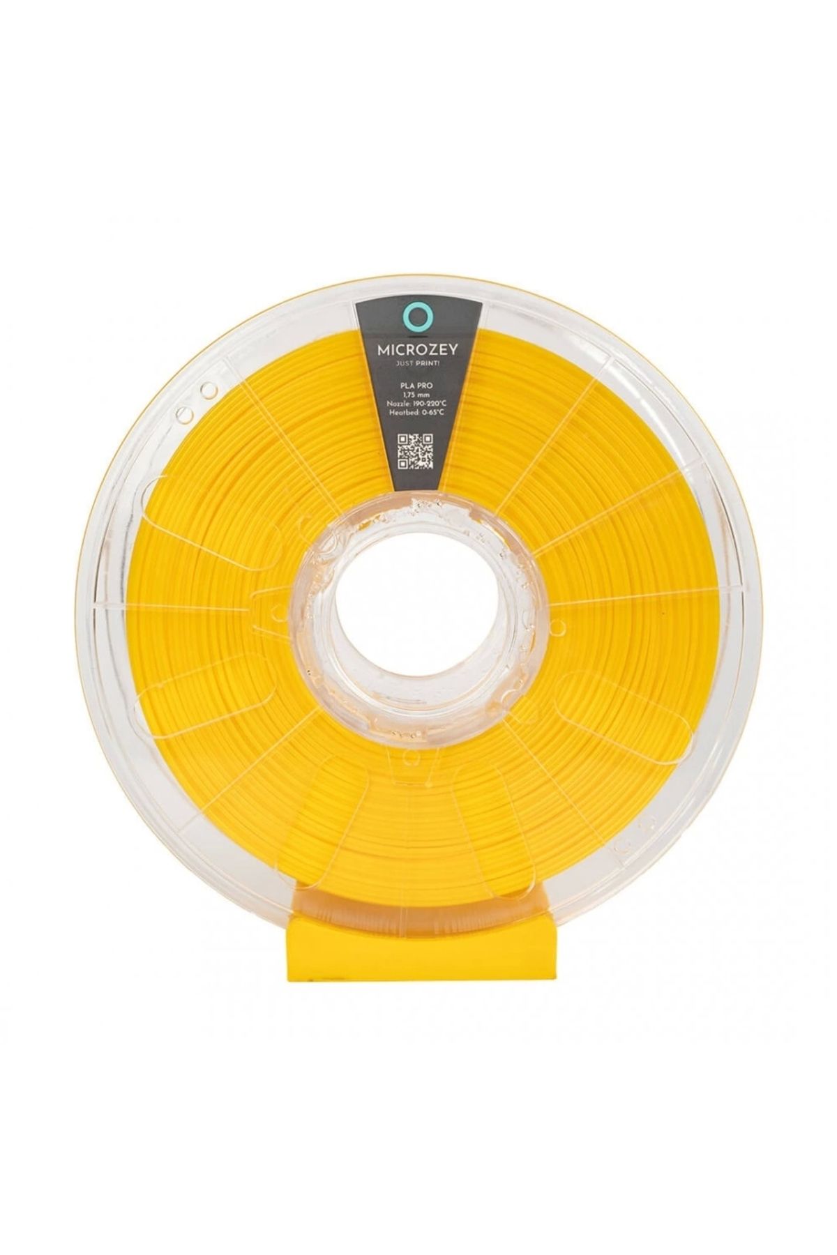 Microzey Sarı Pla Pro Filament - 1.75mm - 1 Kg