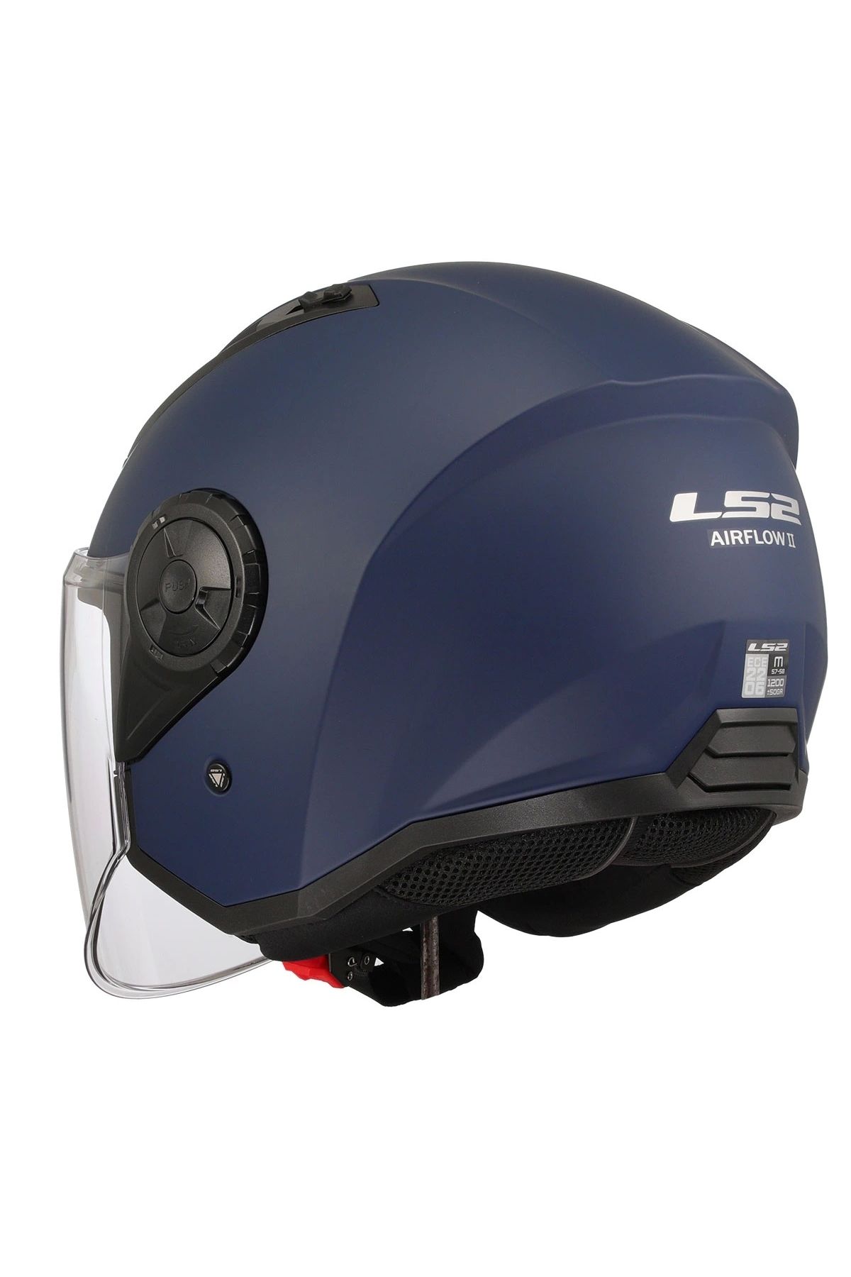 LS2-Airflow 2 - Matte Navy Blue Helmet 3