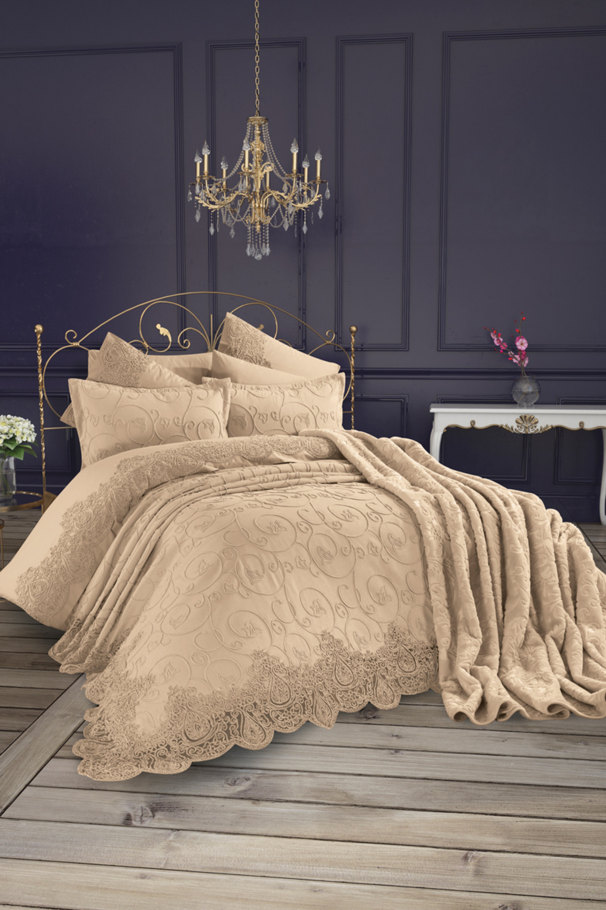 Özdilek İsabella Çift Kişilik Çeyiz Seti 10 Parça - Fiyatı, Yorumları