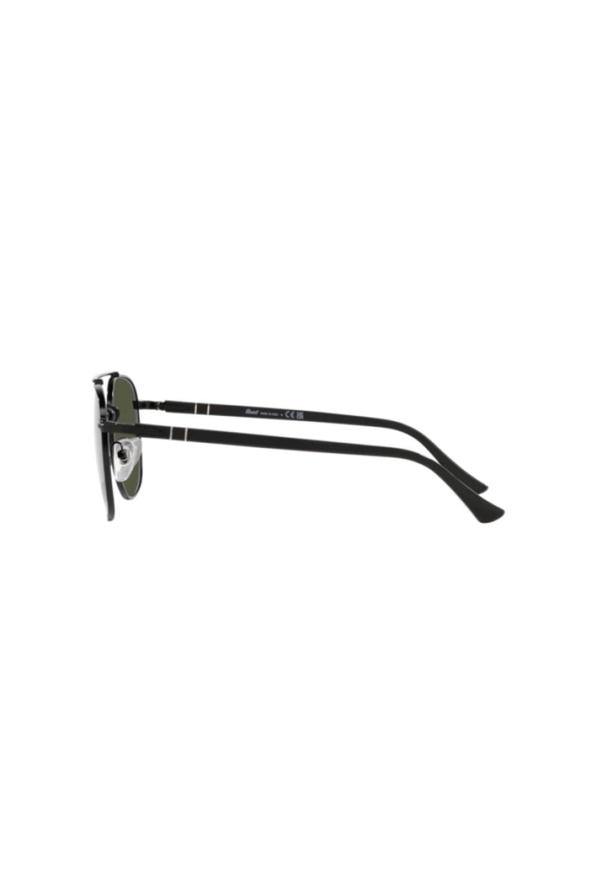عینک آفتابی مشکی مردانه و زنانه سیاه یونیسکس 1006S 107831 55 Persol