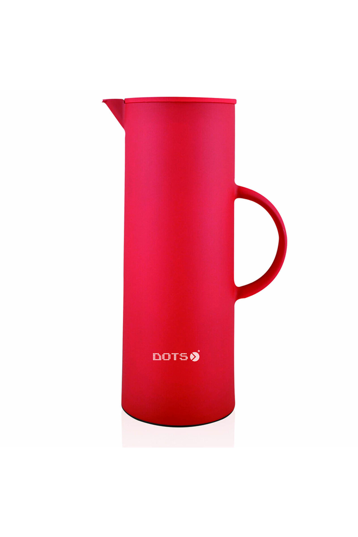 DOTS-Tea and Coffee Thermos, 1 Liter - Red 1