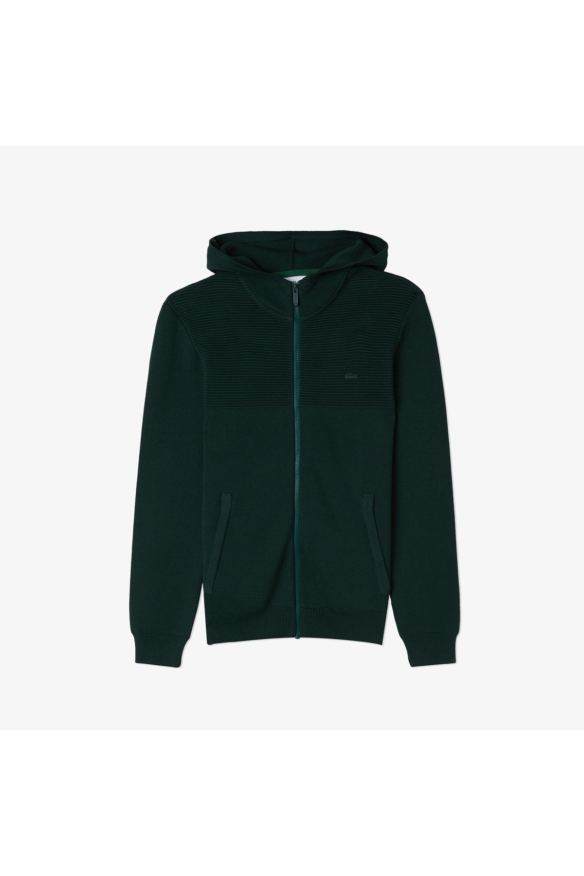 پلیور سبز مردانه آستین بلند و مناسب تریکو تیره Lacoste