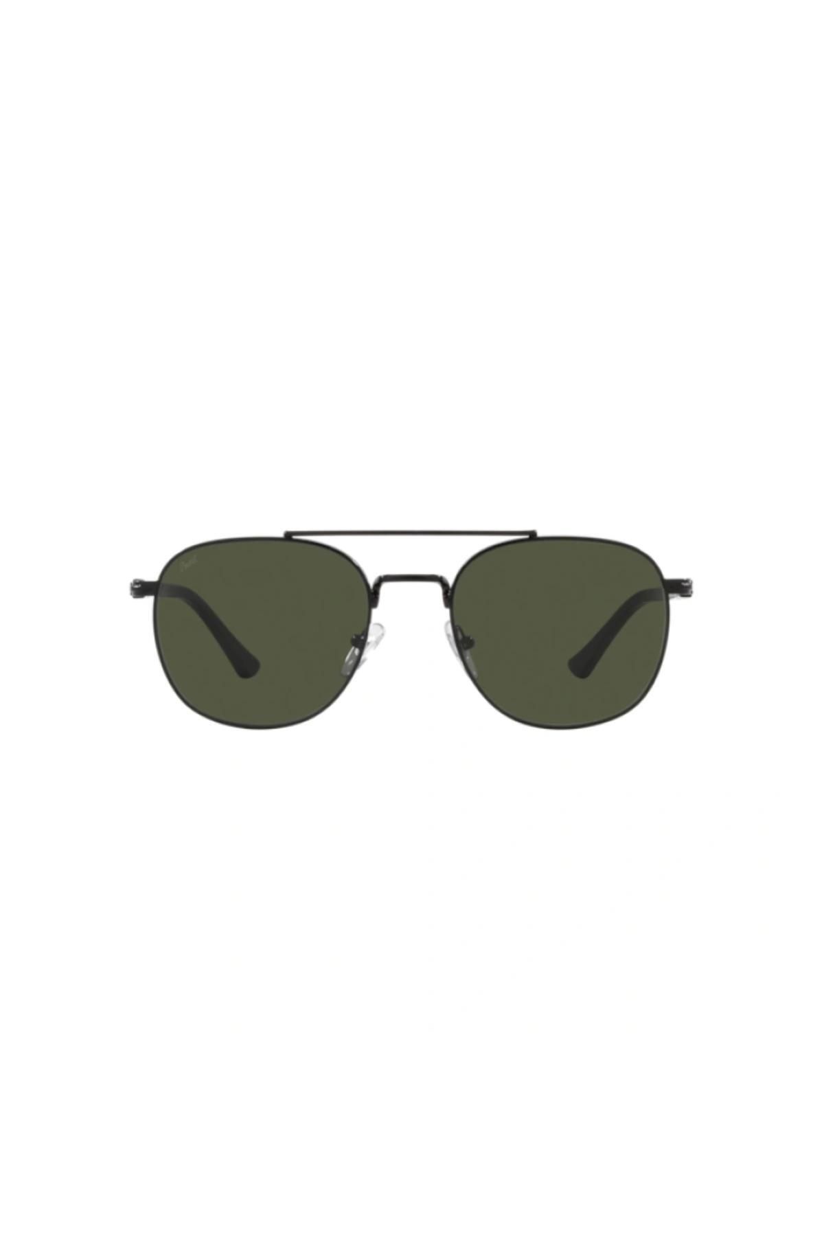 عینک آفتابی مشکی مردانه و زنانه سیاه یونیسکس 1006S 107831 55 Persol